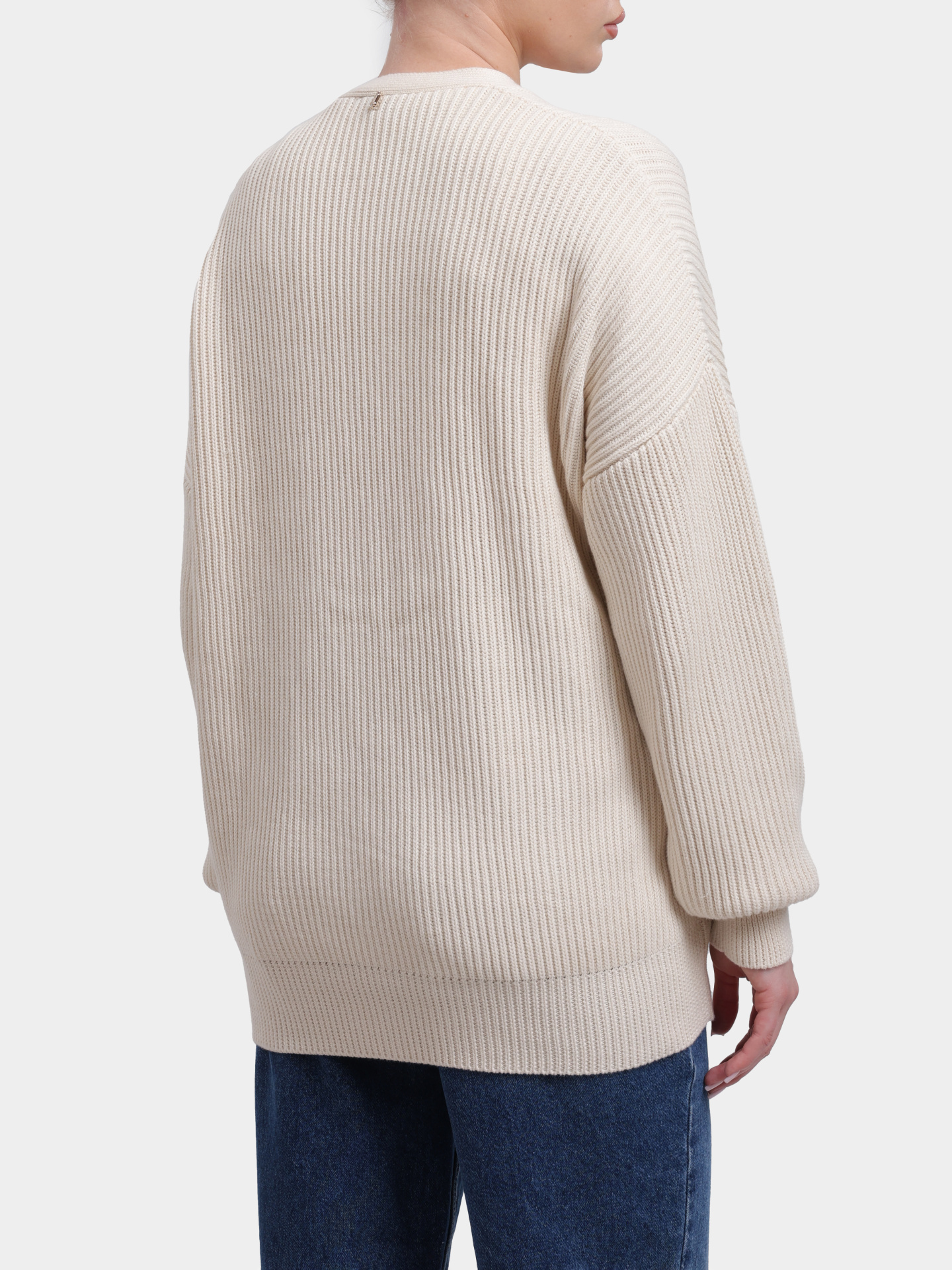 Кардиган Liu-Jo BLACK LABEL CA6194 MS042 P9572 бежевый женский с застёжкой на крупную пуговицу — купить в интернет-магазине Verdistore