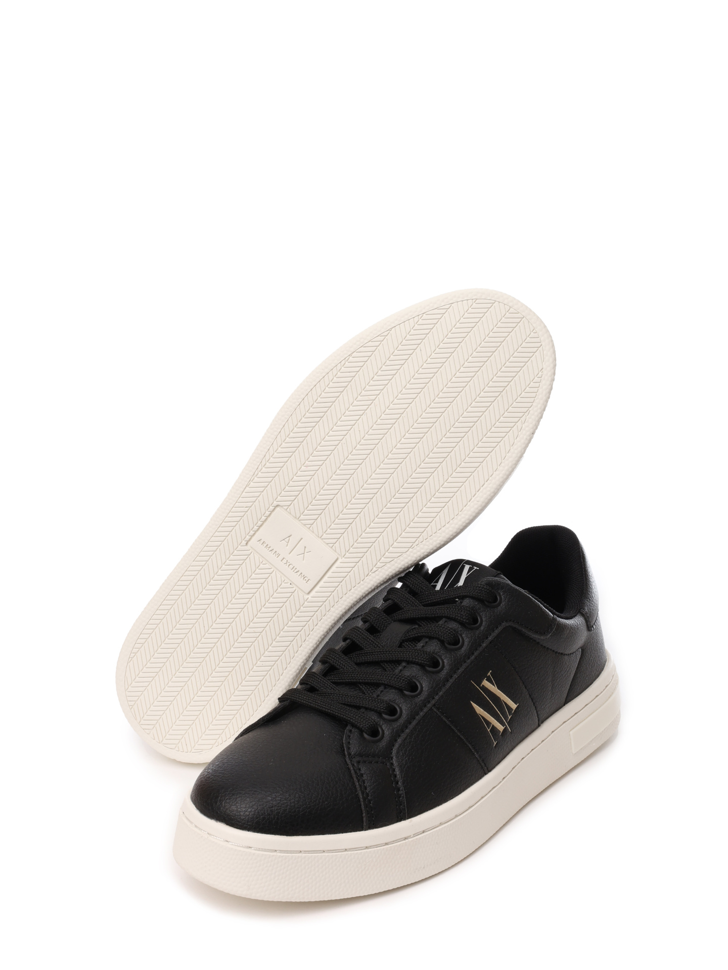 Кеды Armani Exchange XW000254 AF10859 UC001 черные женские — купить в интернет-магазине Verdistore