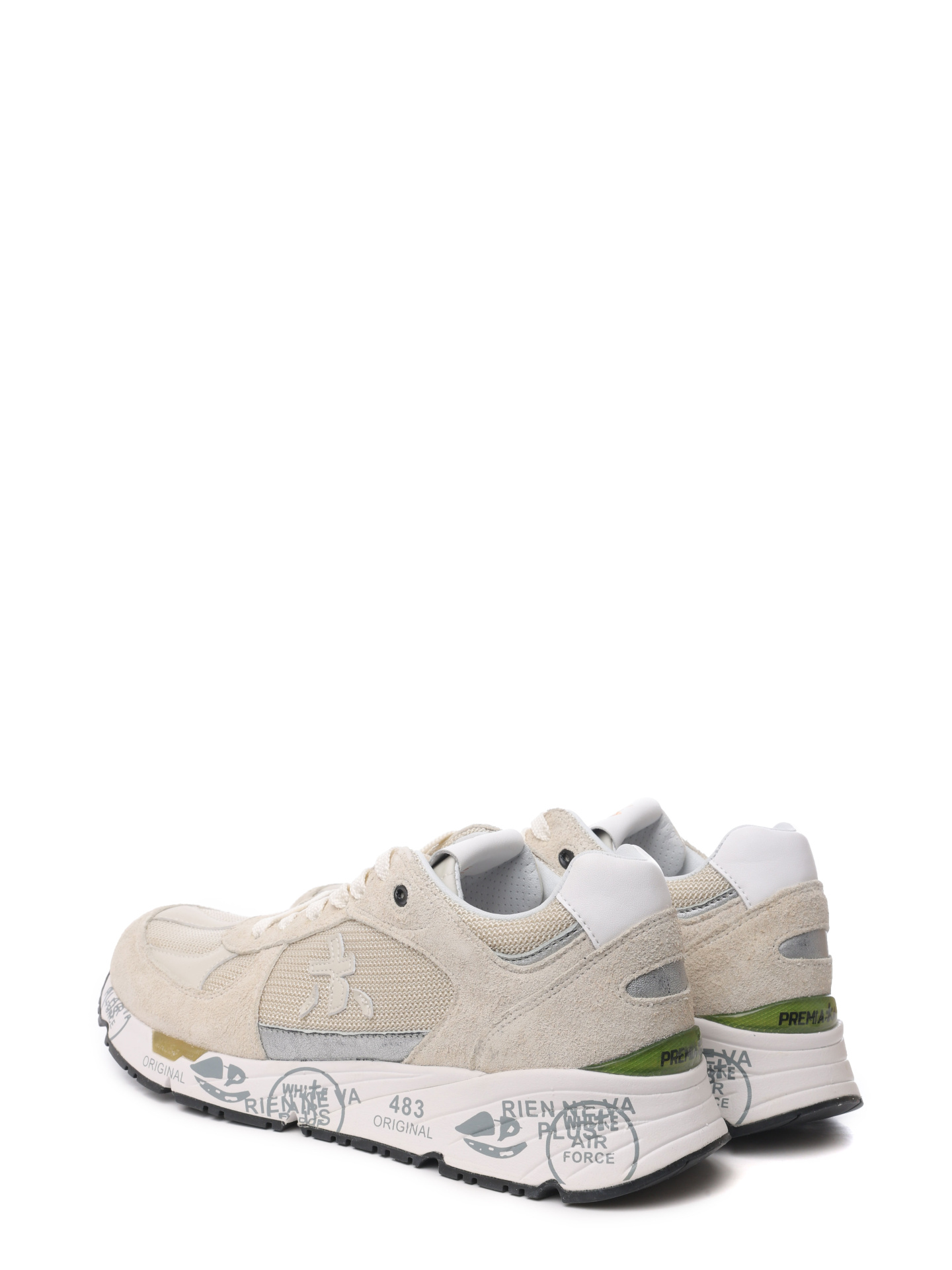 Кроссовки комбинированные спортивные с миндальным носком — купить в интернет-магазине Verdistore