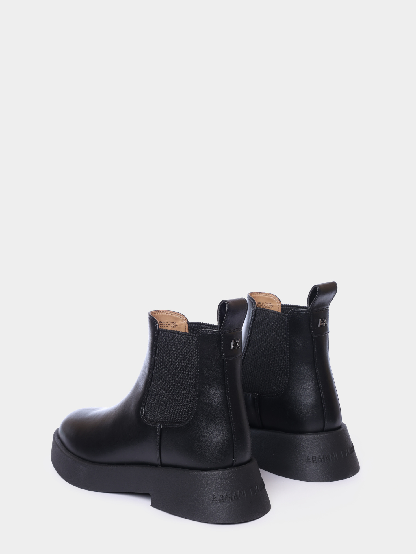 Ботинки Armani Exchange XW002118 AF19227 UC001 кожаные женские  — купить в интернет-магазине Verdistore