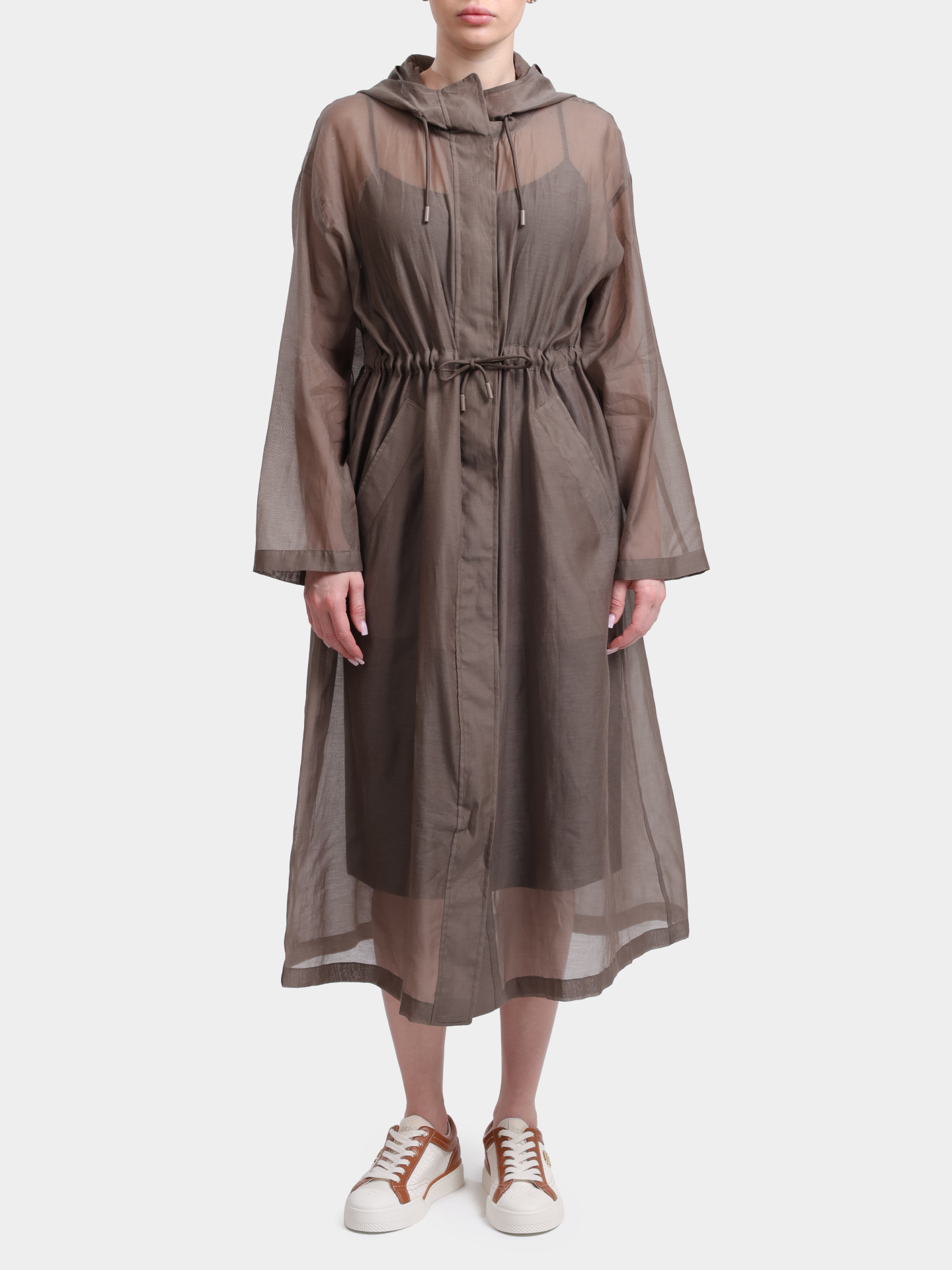 Тренч MARELLA MLMVELO 001 шифоновый женский — купить в интернет-магазине Verdistore