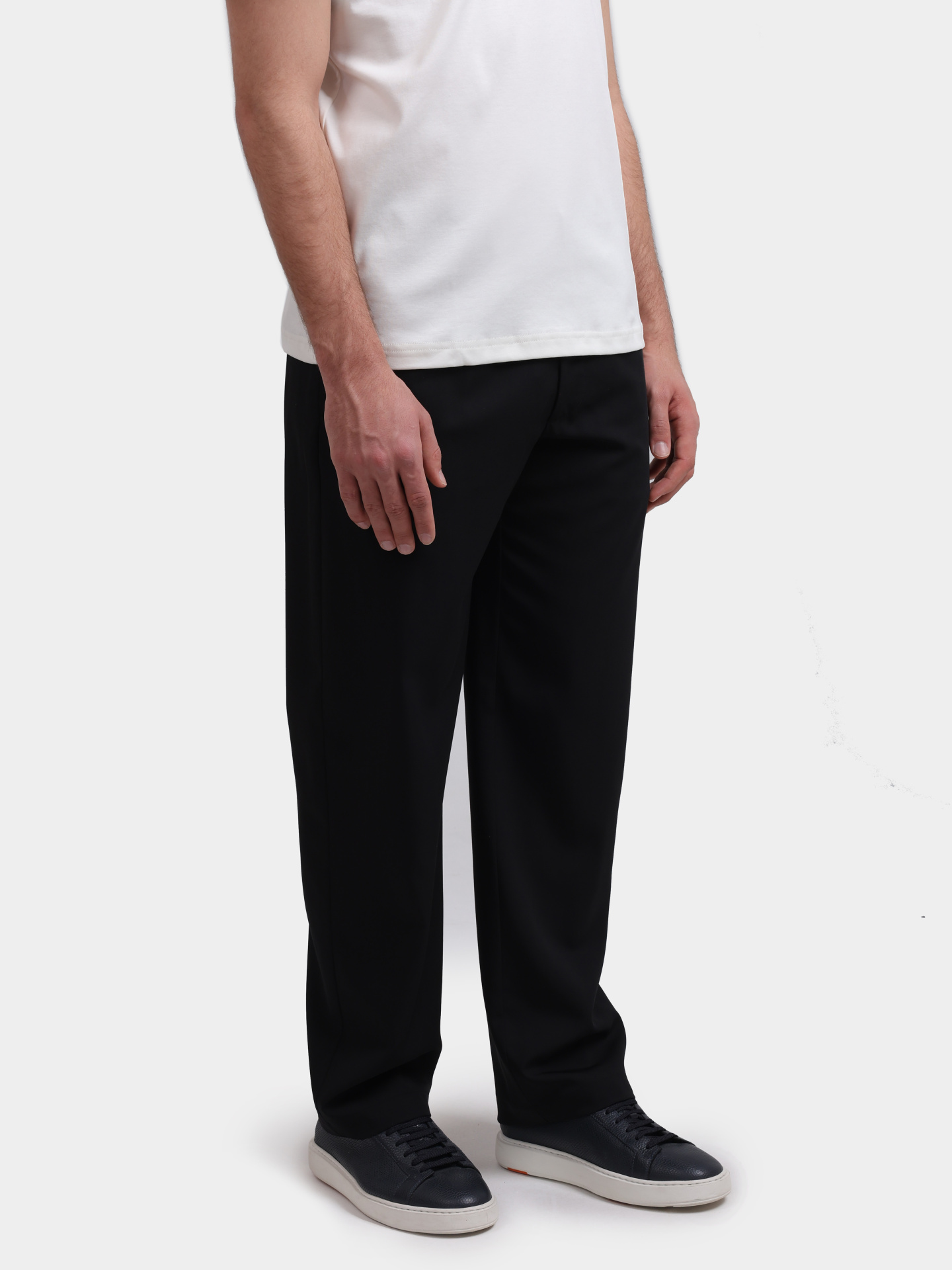 Брюки Lardini PA VICE CN64422 черные мужские — купить в интернет-магазине Verdistore