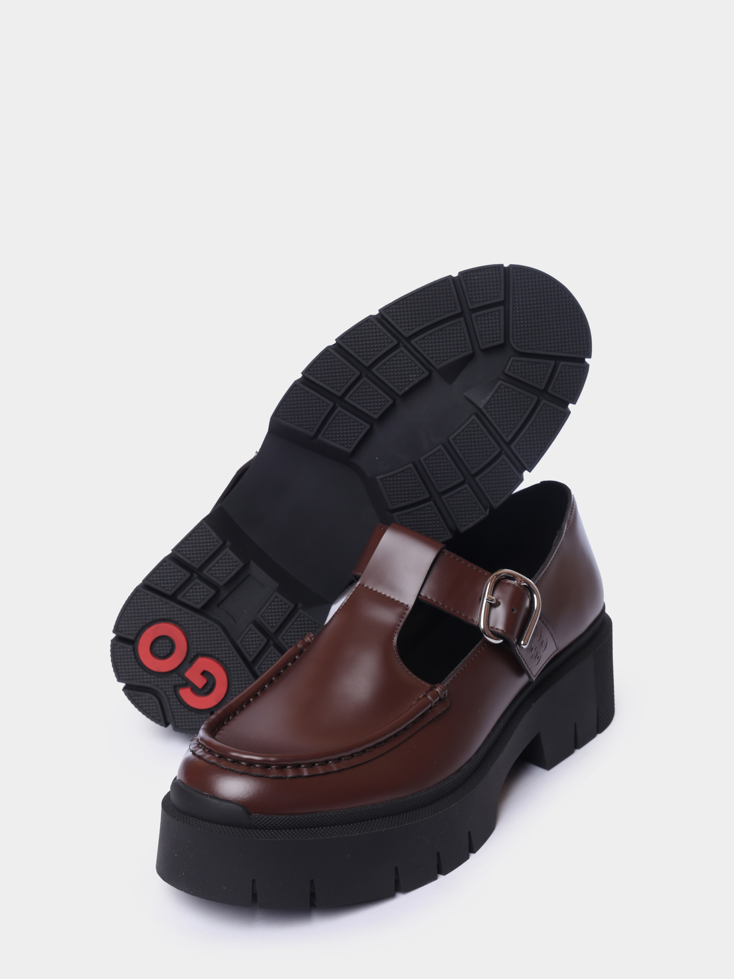 Лоферы Hugo 50551873 201 коричневые женские — купить в интернет-магазине Verdistore