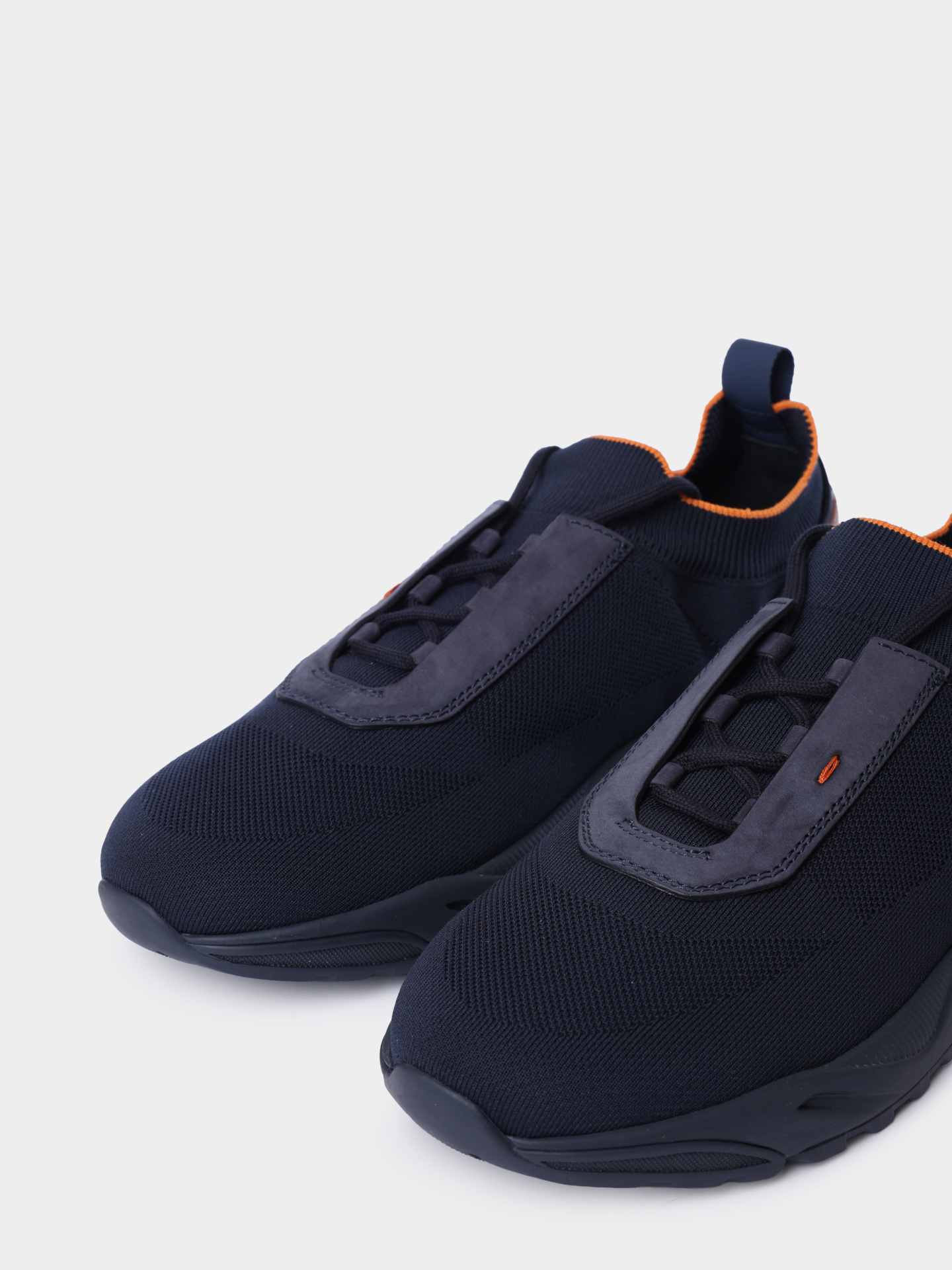 Кроссовки Santoni MBIG21601NOTNHUOU60 текстильные мужские — купить в интернет-магазине Verdistore