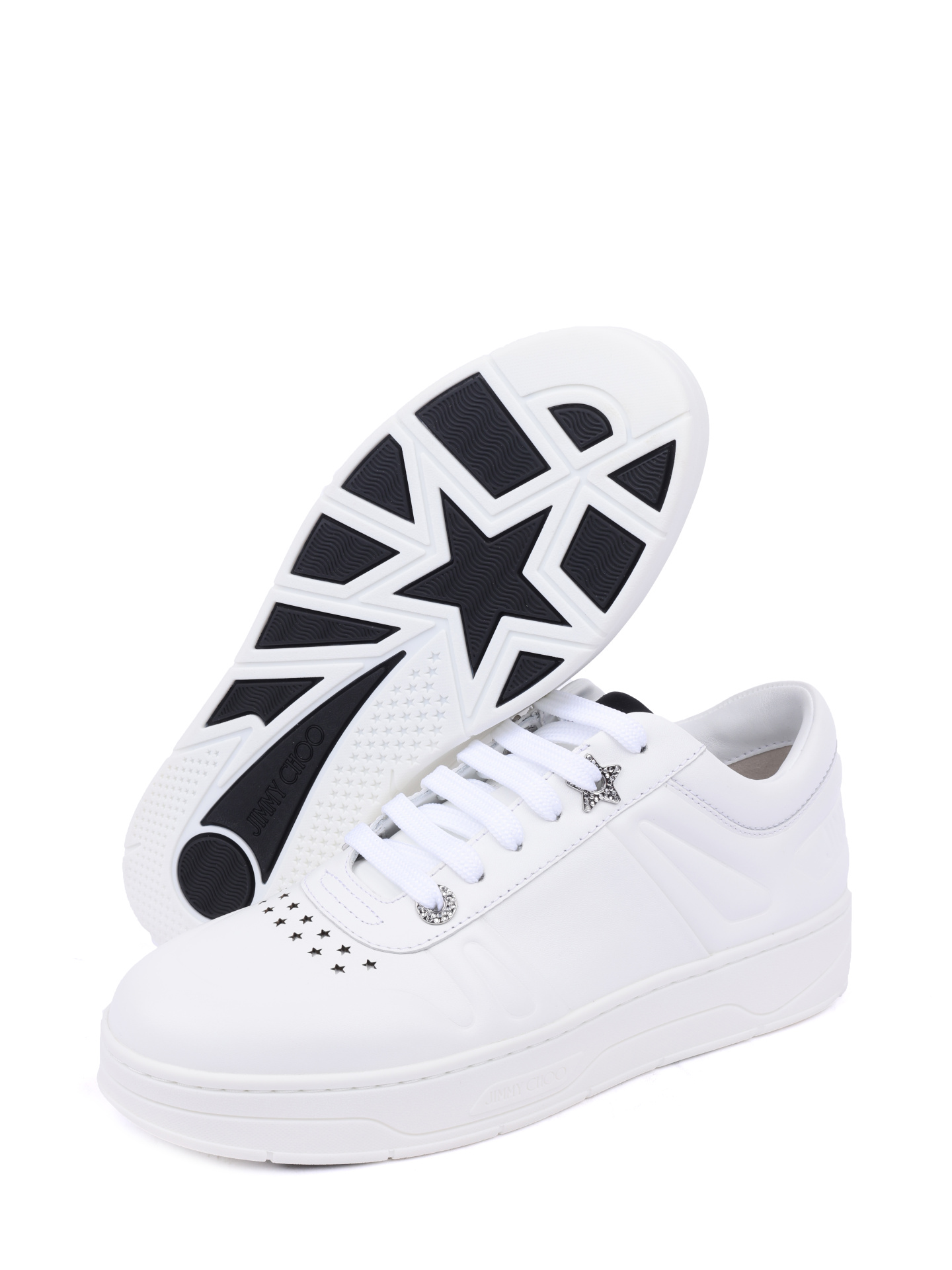 Кеды Jimmy Choo HAVAII / F кожаные женские — купить в интернет-магазине Verdistore