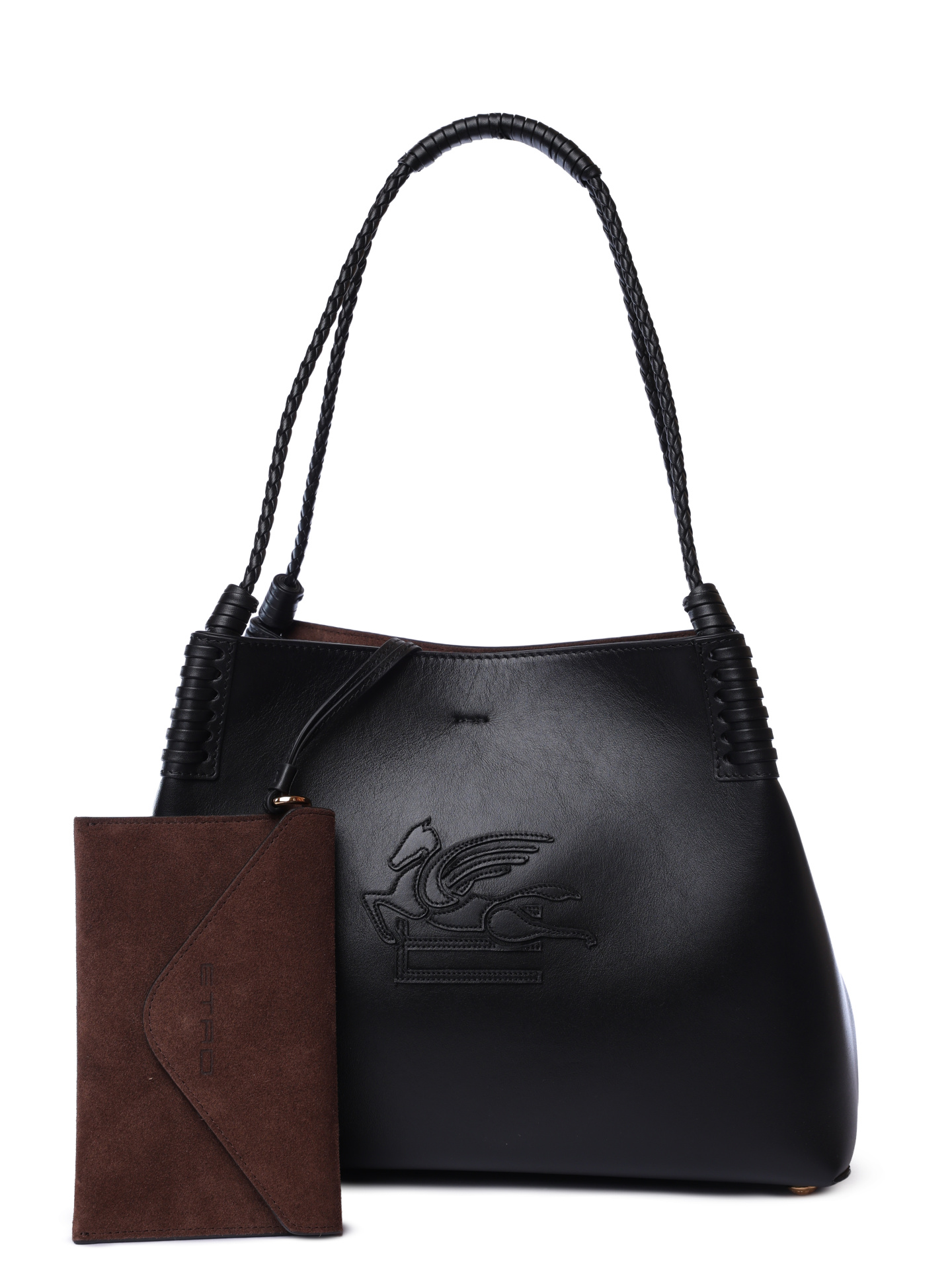 Сумка Etro WP1D0038AP264 N0000 черная женская из кожи — купить в интернет-магазине Verdistore