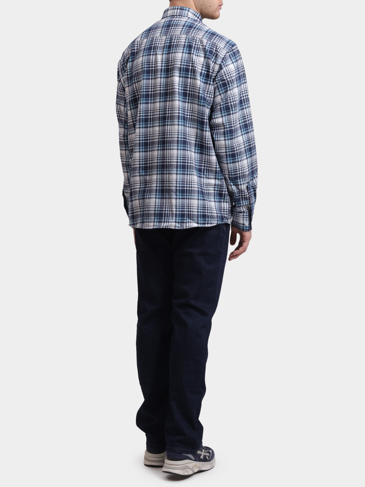 Брюки 9948-1568-01 синие мужские — купить в интернет-магазине Verdistore