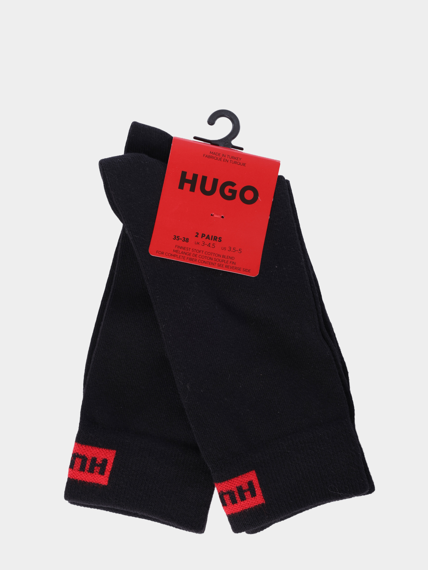 Коплект носков 2 пары Hugo 50502046 001 хлопковые женские — купить в интернет-магазине Verdistore
