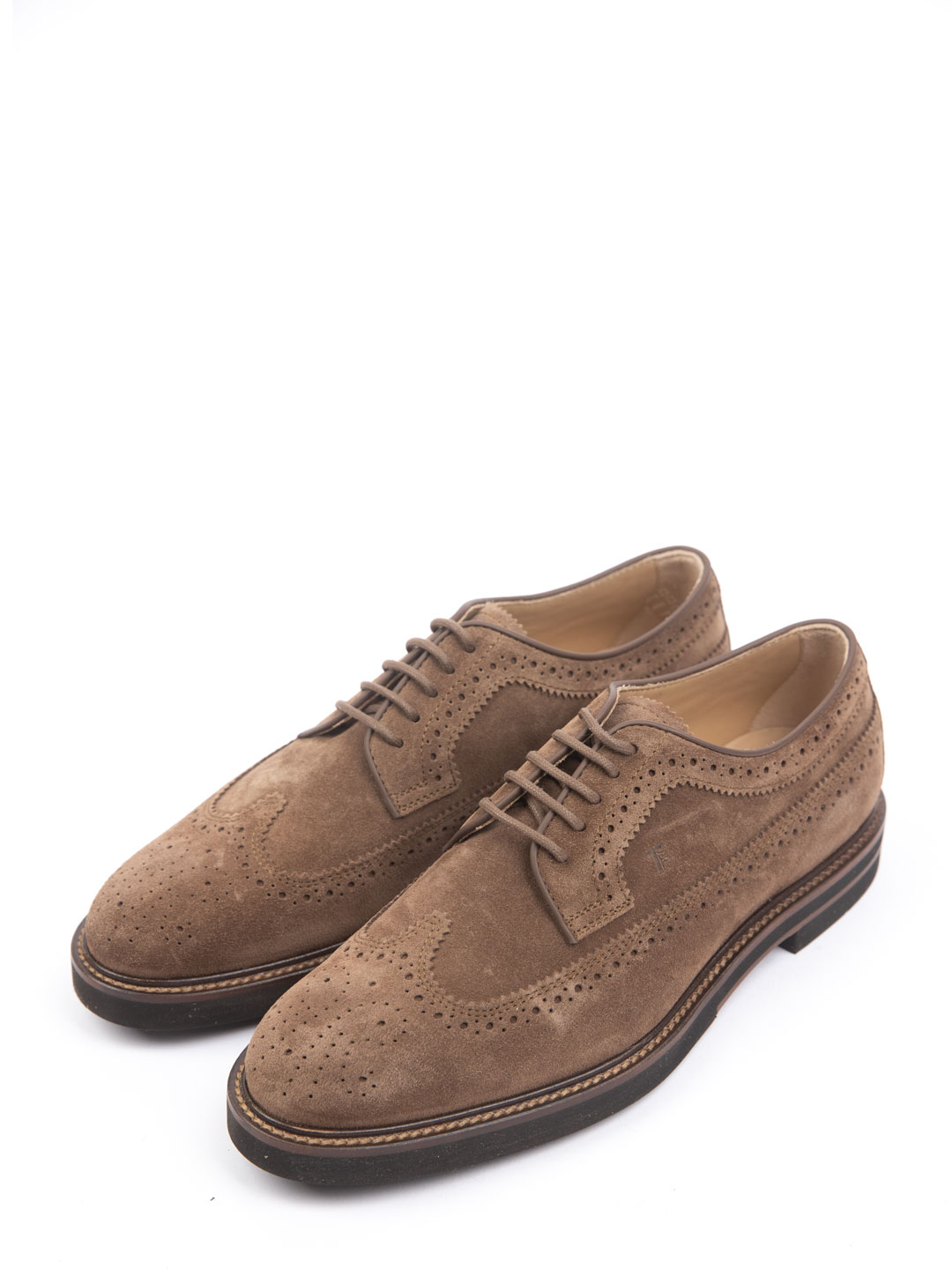 Дерби из мягкой бархатистой замши — купить в интернет-магазине Verdistore