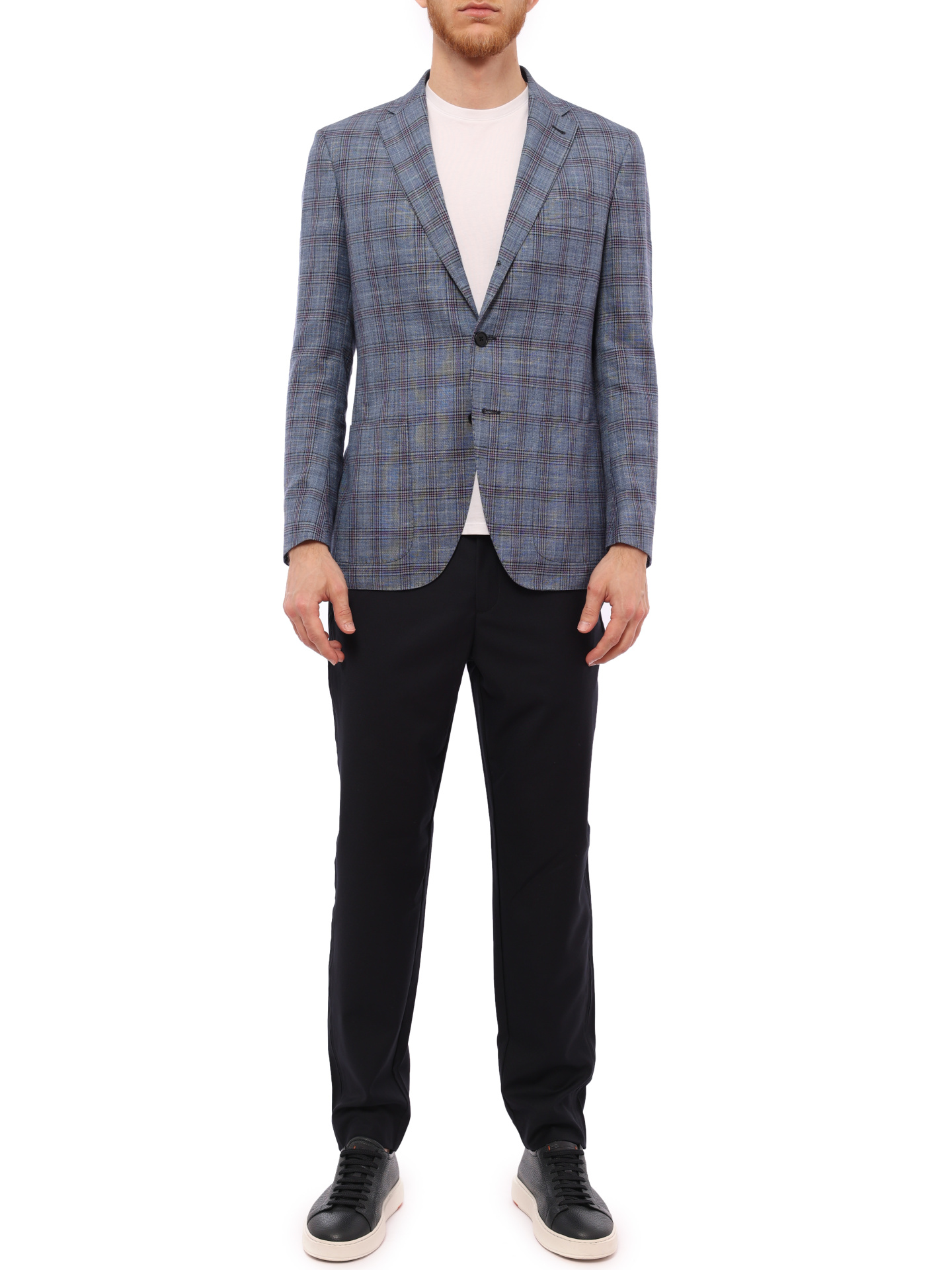 Пиджак Cantarelli 23 3033 6 R 116 21445 клетчатый мужской — купить в интернет-магазине Verdistore