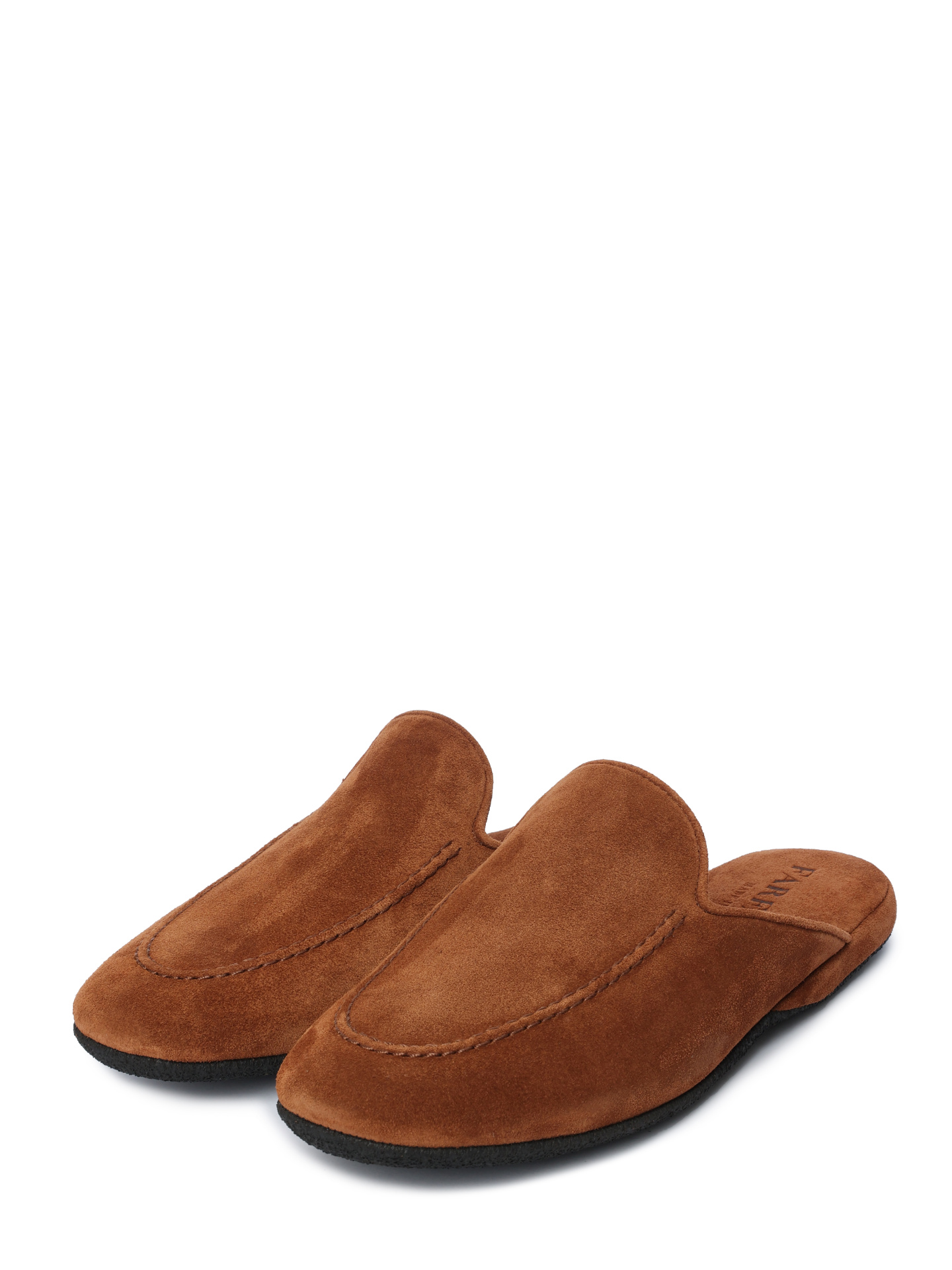 Шлепанцы светло-коричневые замшевые  — купить в интернет-магазине Verdistore