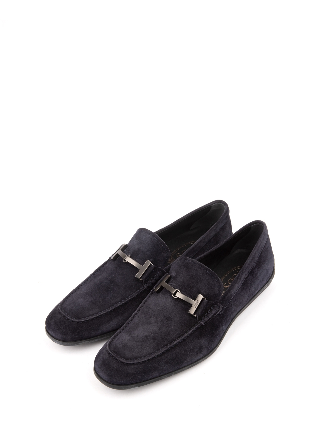 Мокасины темно-синие замшевые на черной подошве — купить в интернет-магазине Verdistore