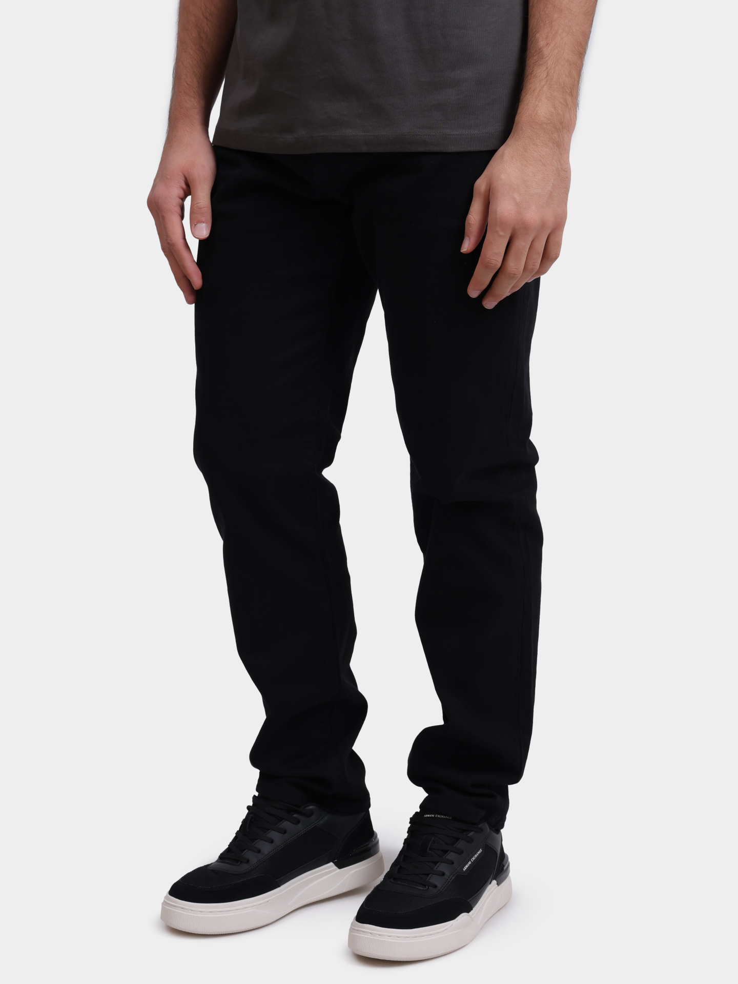 Джинсы Armani Exchange XM000069 AF14267 UC001 мужские черные — купить в интернет-магазине Verdistore