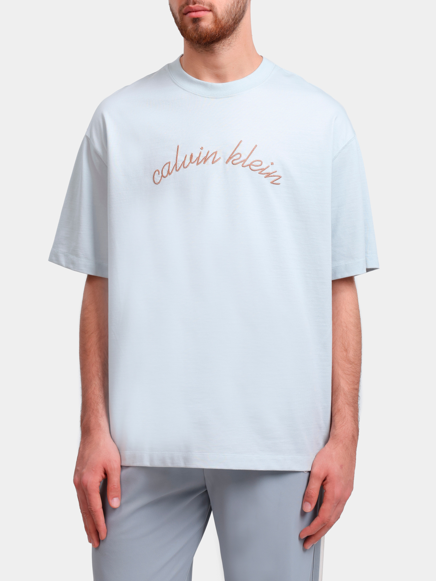 Футболка Calvin Klein Jeans LV04RC225G 6QH хлопковая мужская — купить в интернет-магазине Verdistore