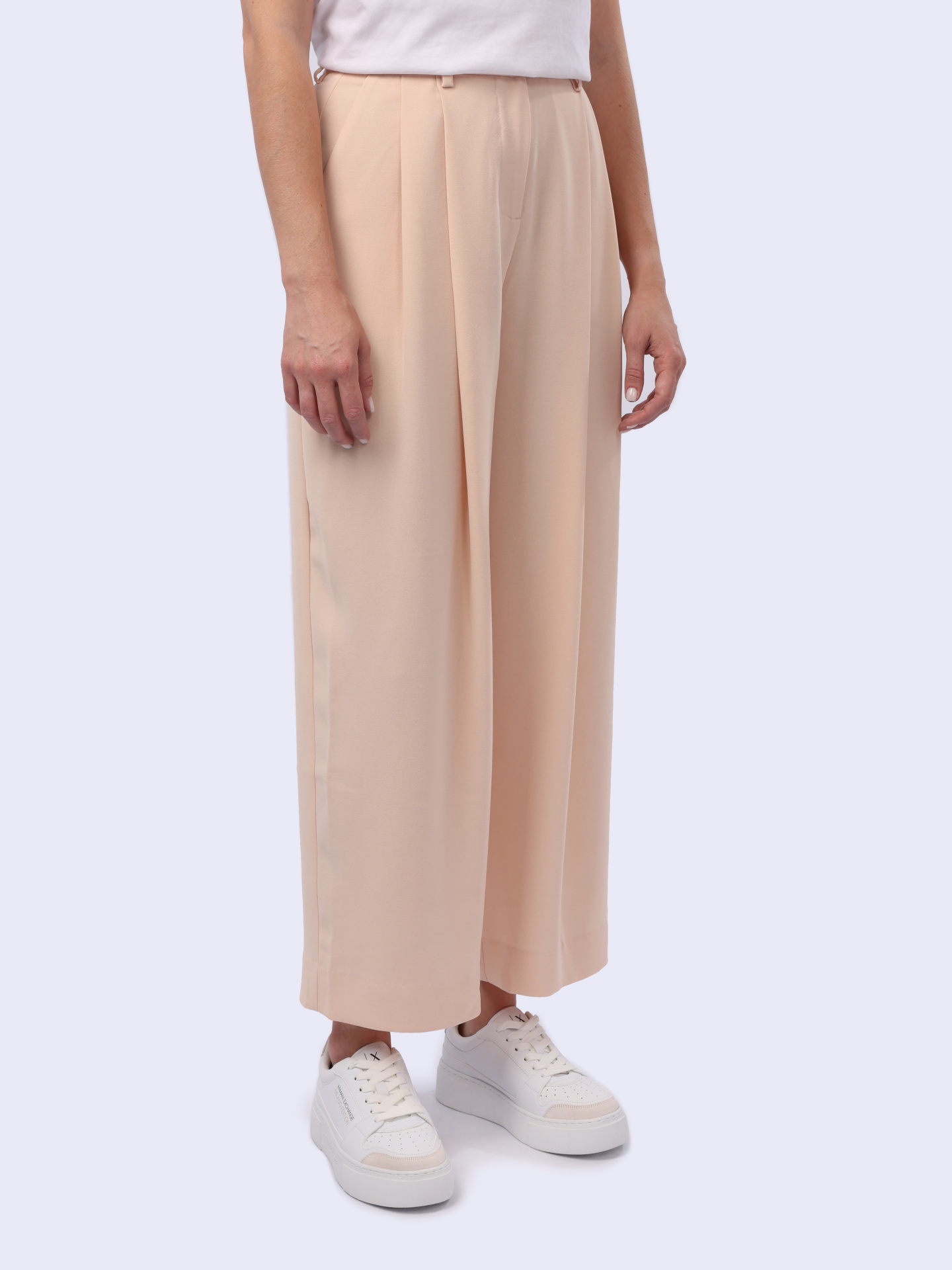 Брюки Armani Exchange 3DYP05 YN9JZ 14BD пудровые женские — купить в интернет-магазине Verdistore