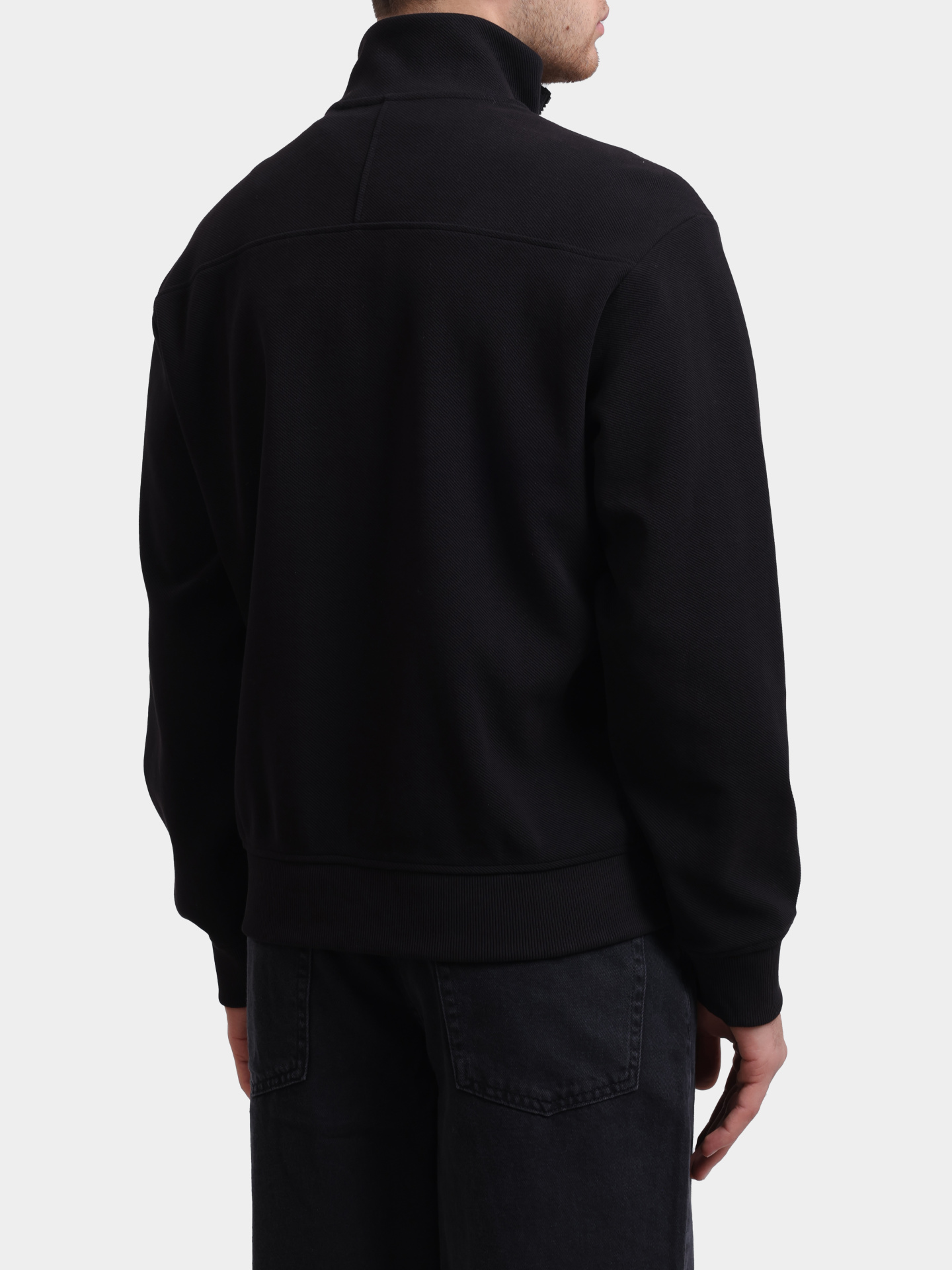 Свитшот Ze_Nylonhem 10262516 01 50531262 001 черный мужской — купить в интернет-магазине Verdistore