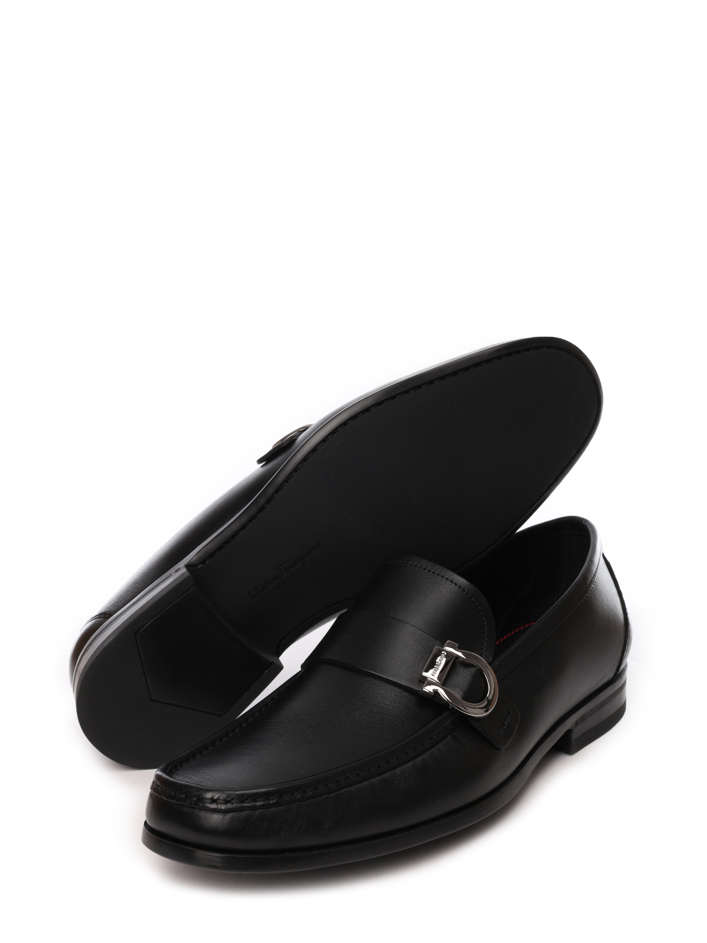 Лоферы 027963775114 с титановым акцентом — купить в интернет-магазине Verdistore