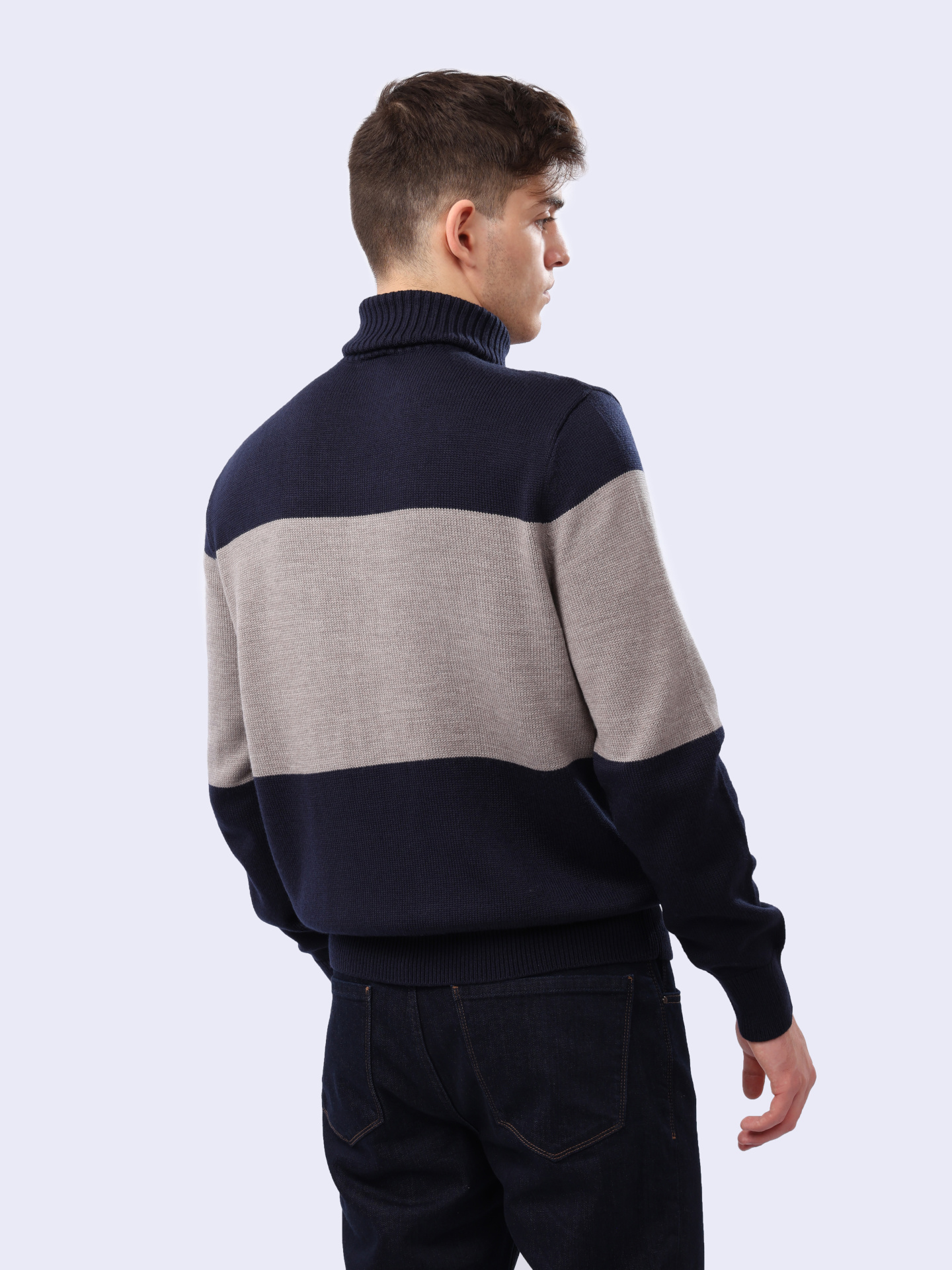 Свитер Armani Exchange 6DZM2E ZM1LZ 25FV комбинированный мужской — купить в интернет-магазине Verdistore