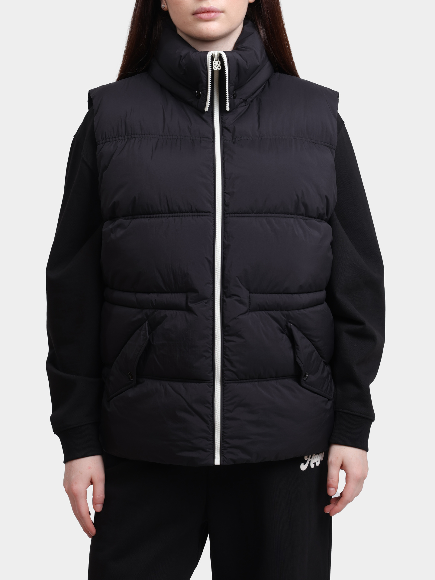 Жилет Hugo 50540258 001 черный женский — купить в интернет-магазине Verdistore
