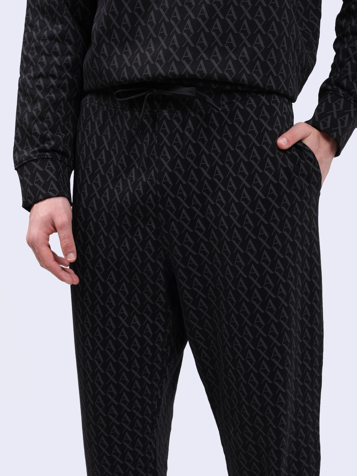 Джоггеры Armani Exchange 8NZPCW ZJNRZ 42AS хлопковые мужские — купить в интернет-магазине Verdistore