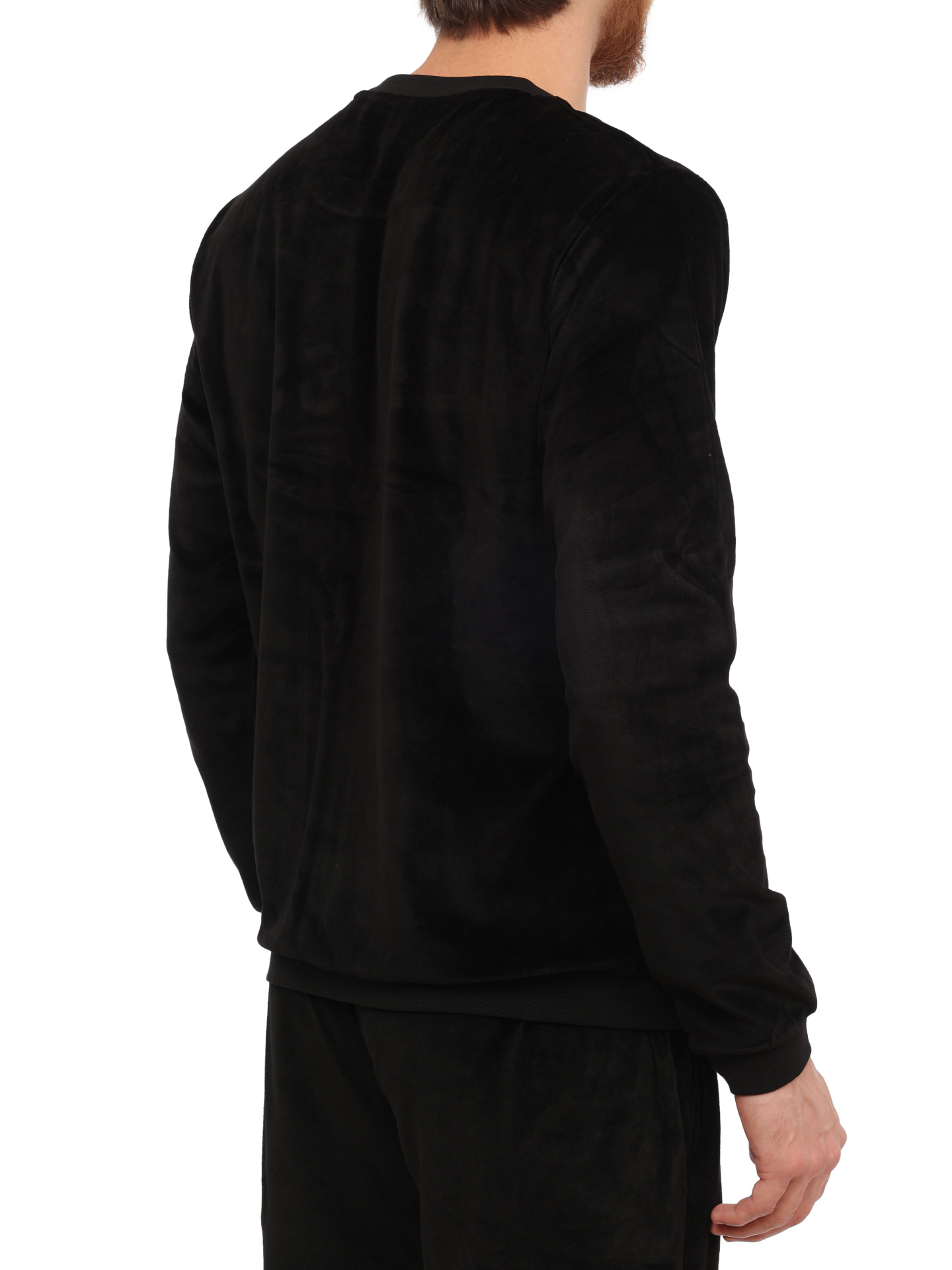 Свитшот Boss 50485863 003 велюровый мужской — купить в интернет-магазине Verdistore