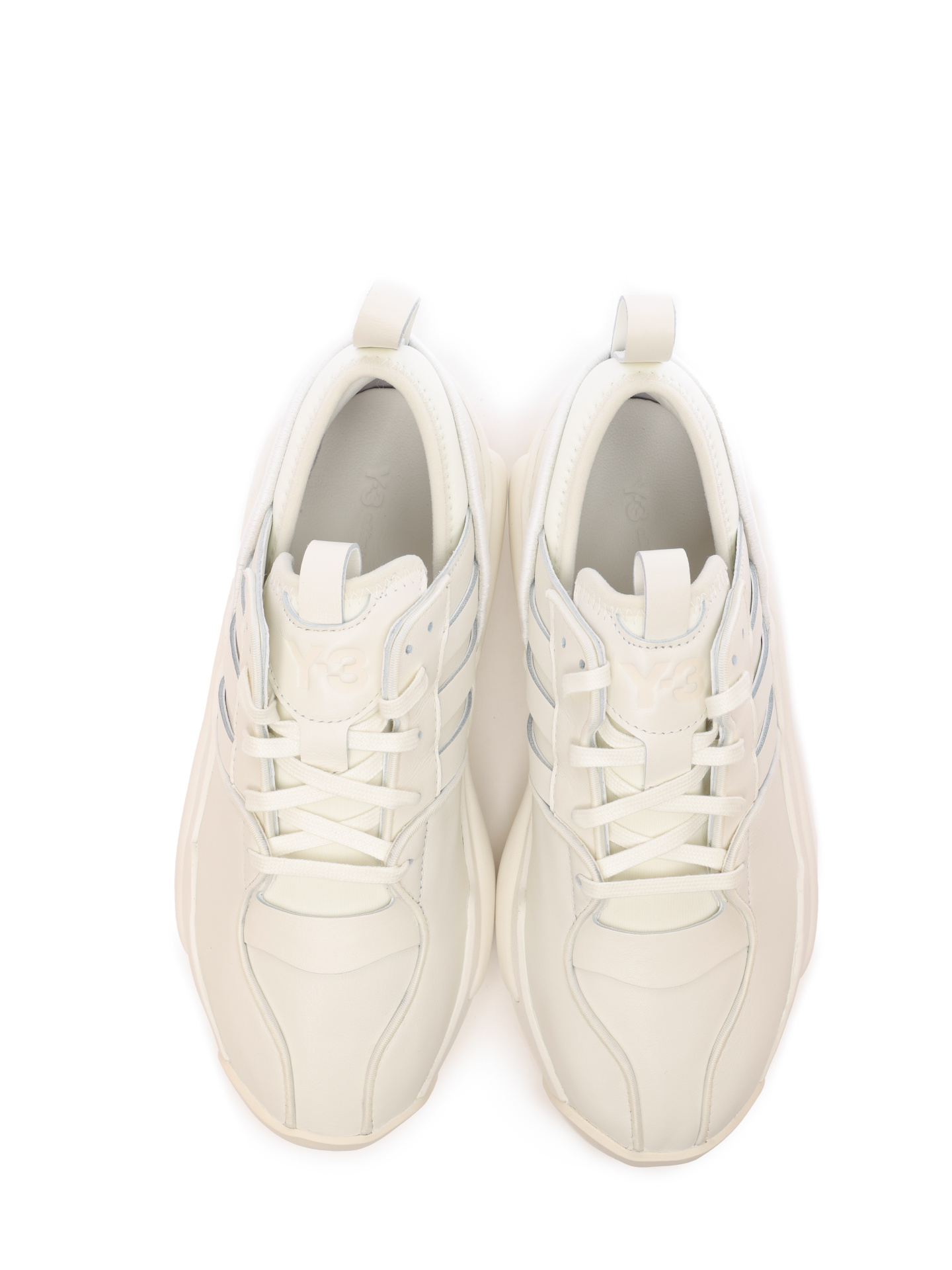 Кроссовки белые массивные на шнурках — купить в интернет-магазине Verdistore