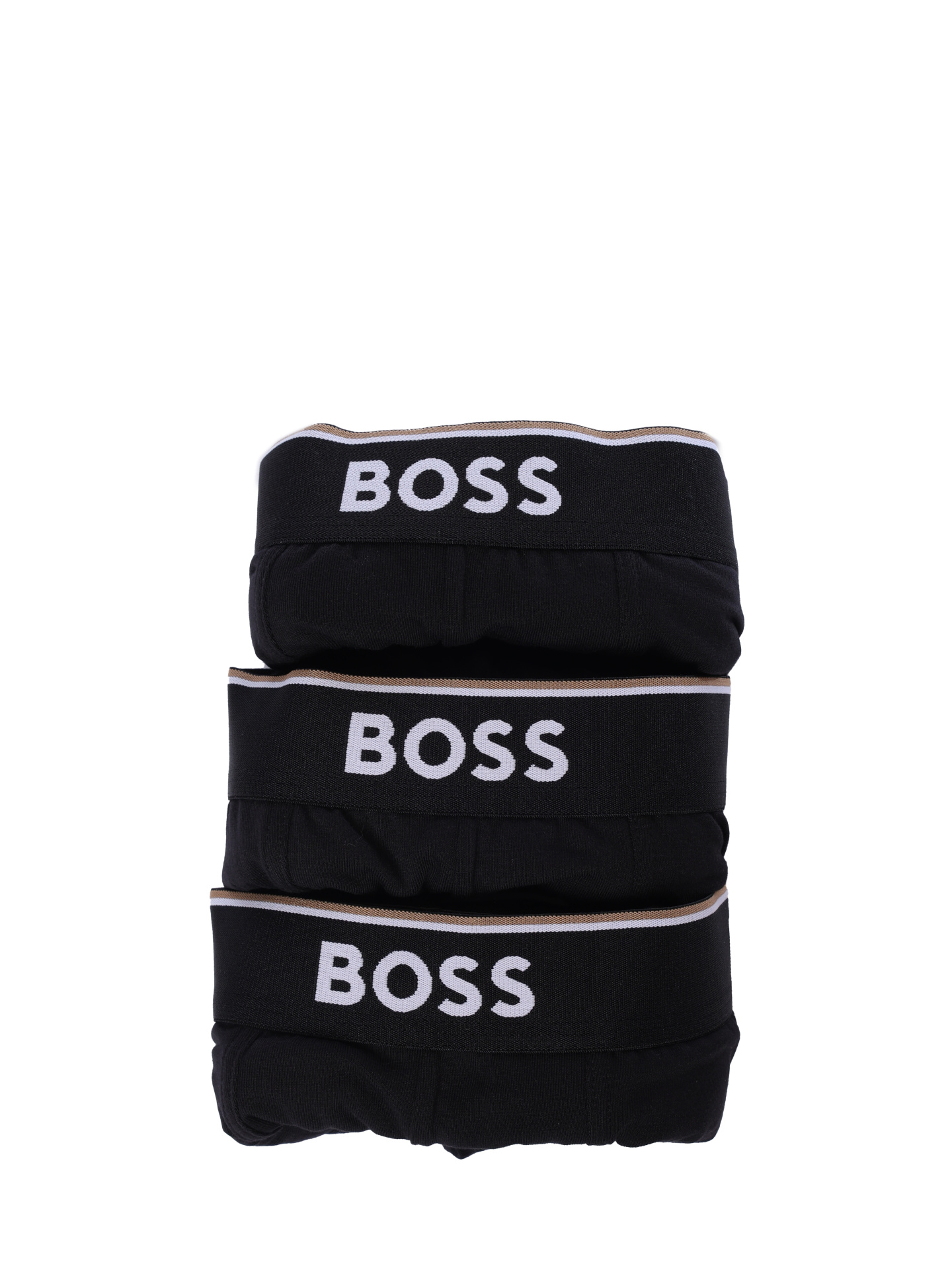 Трусы комплект Boss 50538142 001 черные мужские из хлопка — купить в интернет-магазине Verdistore