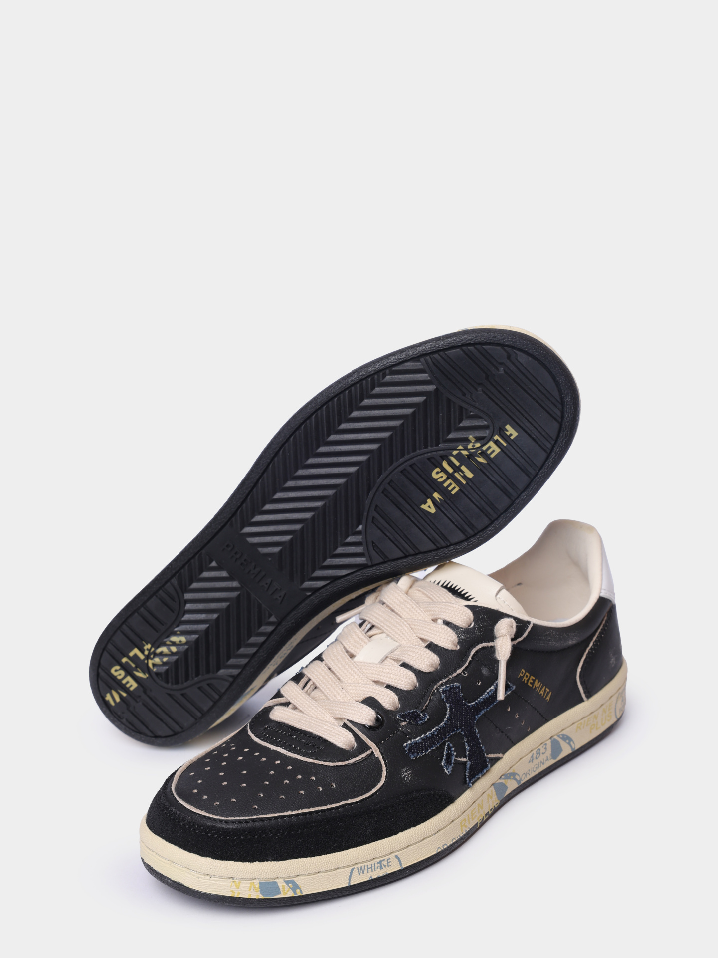 Кеды Premiata BSKTCLAYD VAR 6924 кожаные женские — купить в интернет-магазине Verdistore