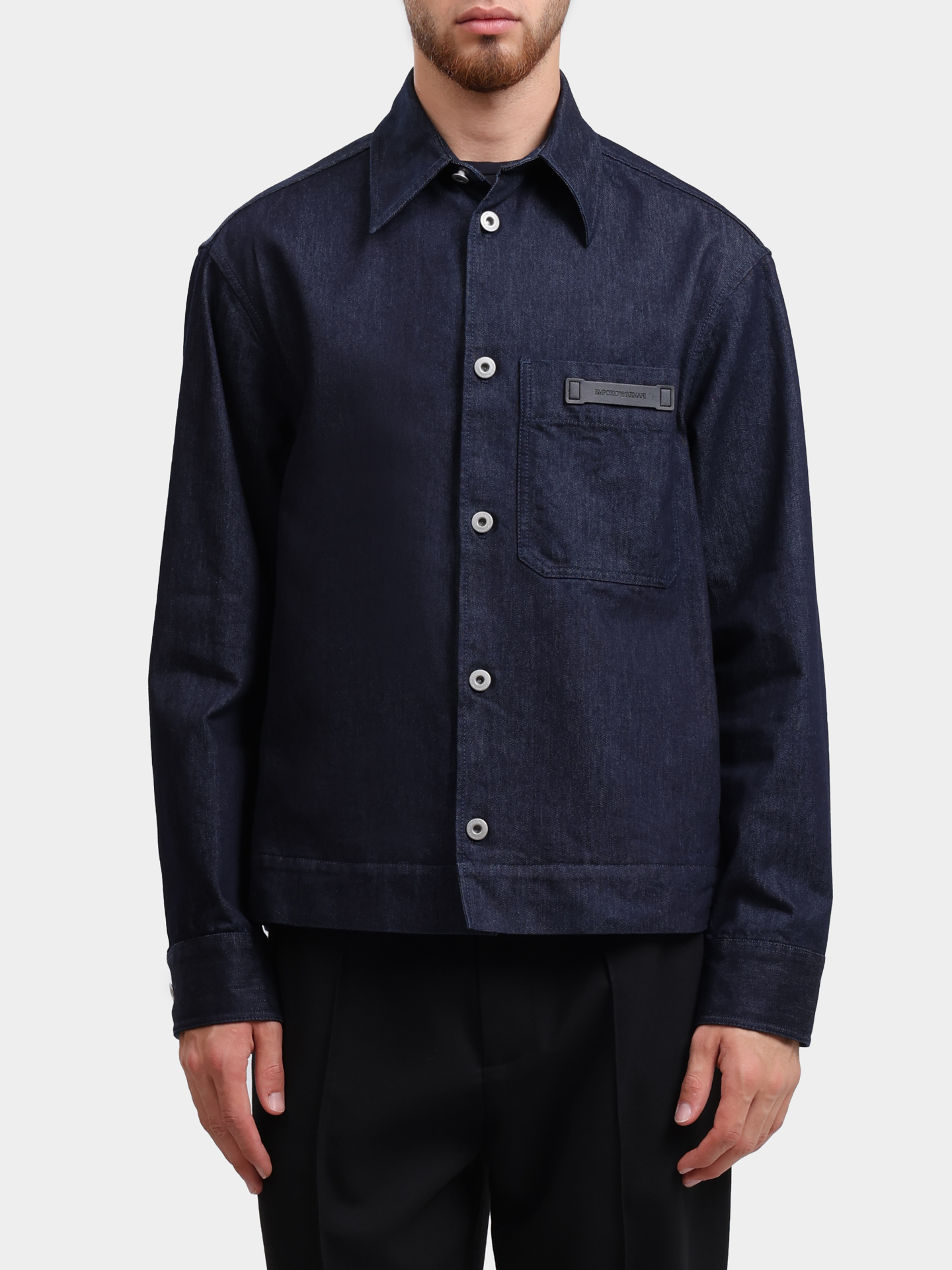 Куртка Emporio Armani EM001667 AF15210 MB001 джинсовая мужская — купить в интернет-магазине Verdistore