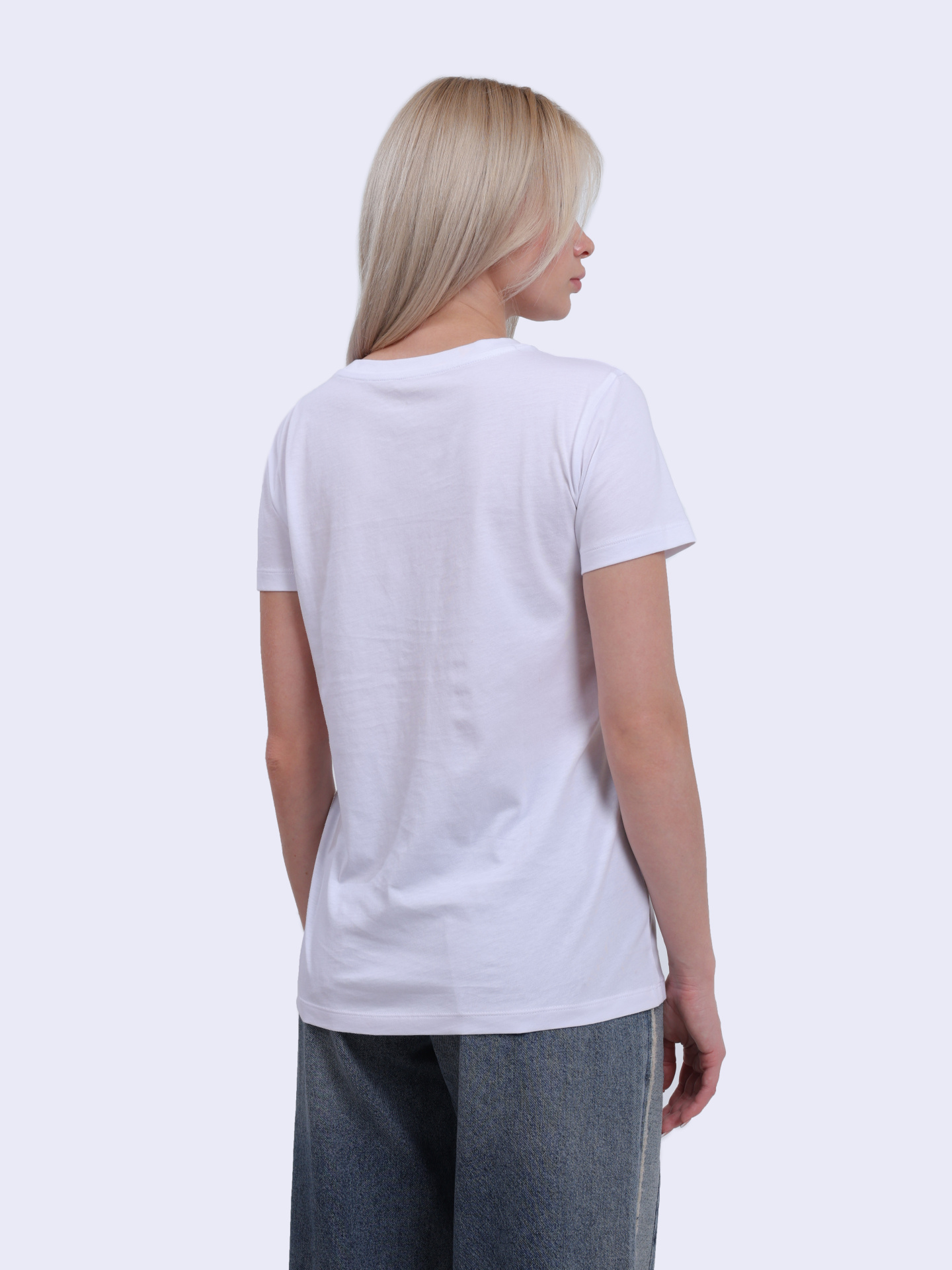 Футболка Armani Exchange XW000391 AF10356 U0002 хлопковая женская — купить в интернет-магазине Verdistore