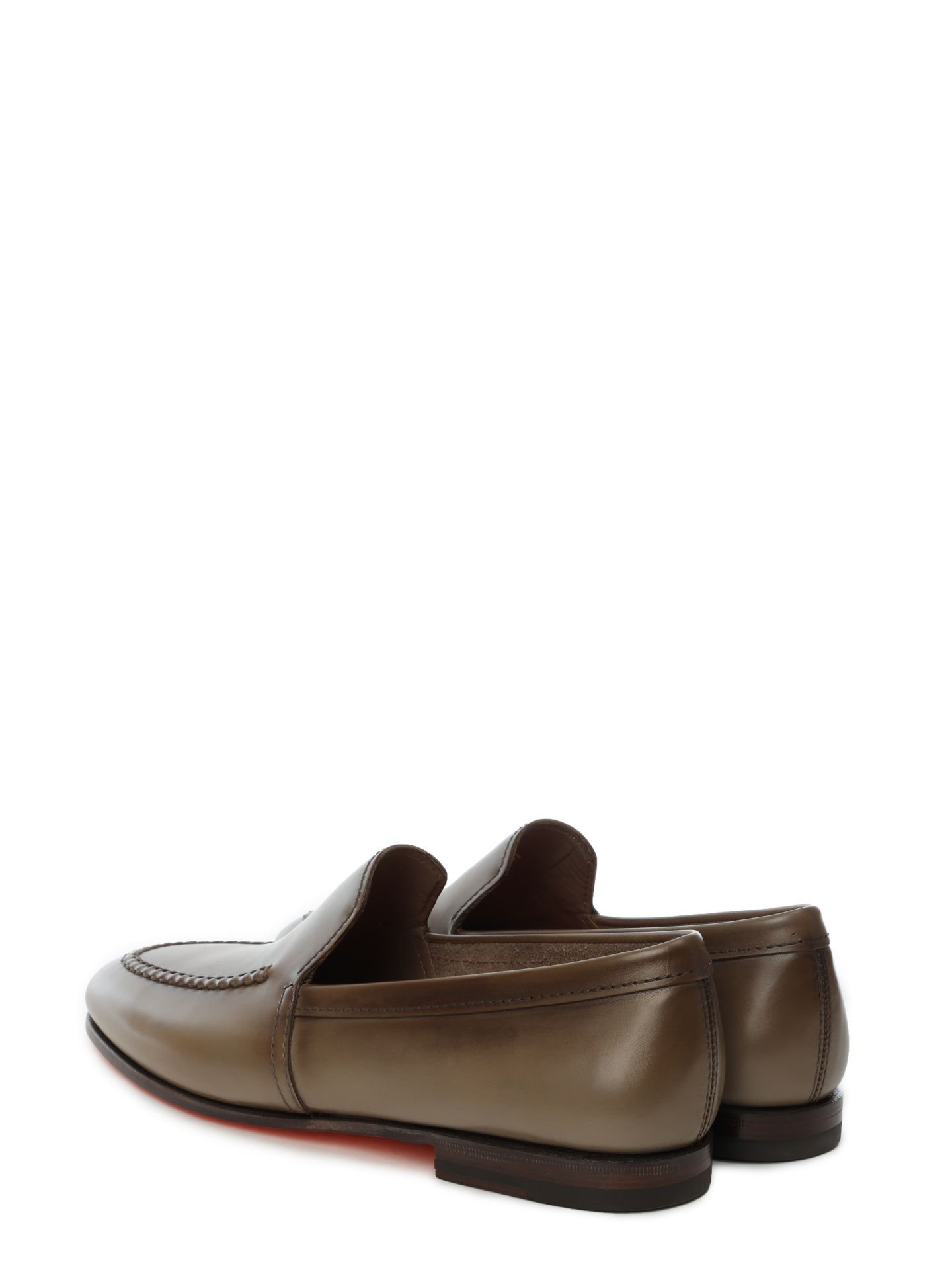 Лоферы светло-коричневые из гладкой кожи — купить в интернет-магазине Verdistore