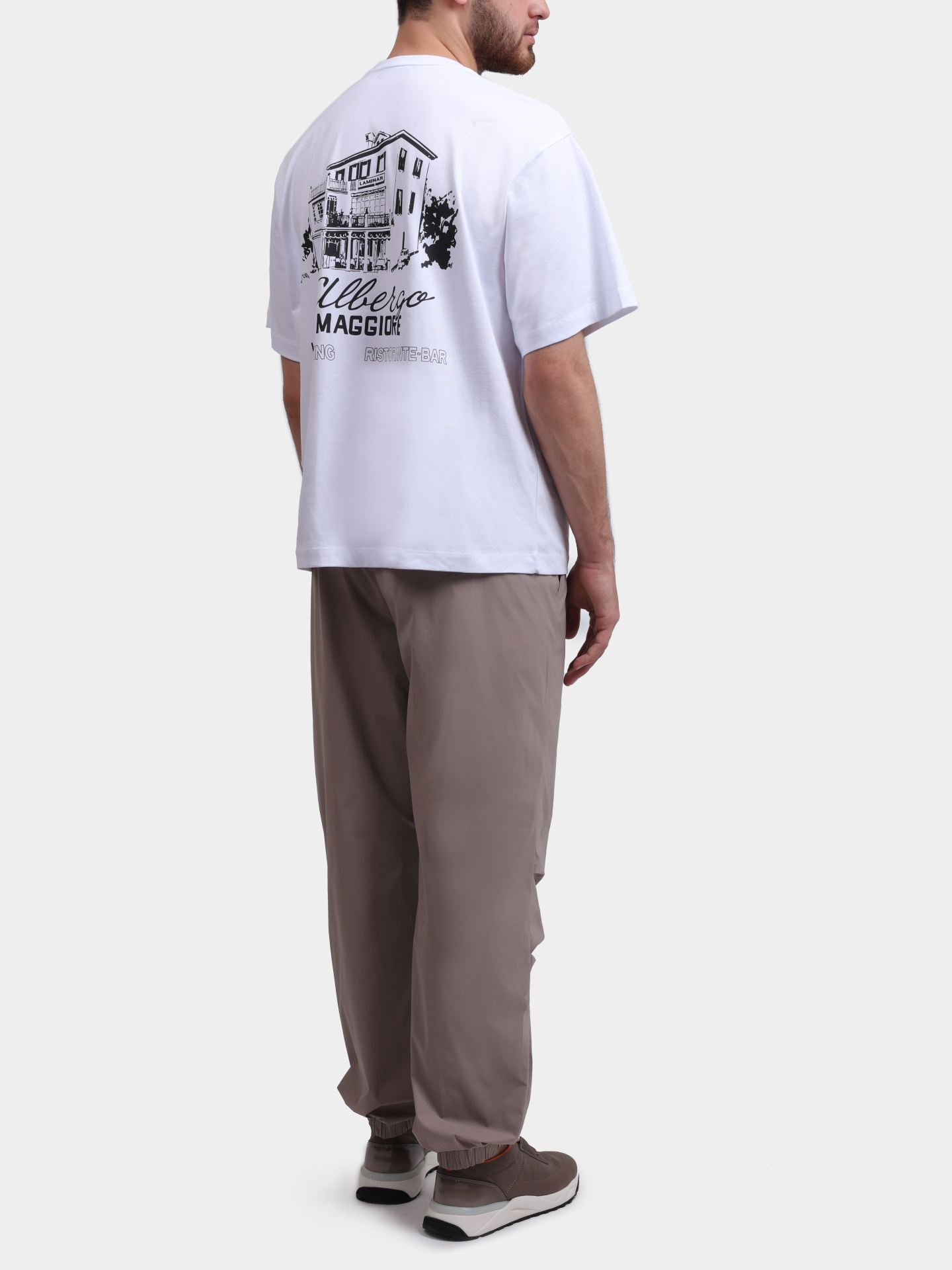 Брюки-карго Herno PT000181U 12882S 2600 с эластичным поясом мужские — купить в интернет-магазине Verdistore