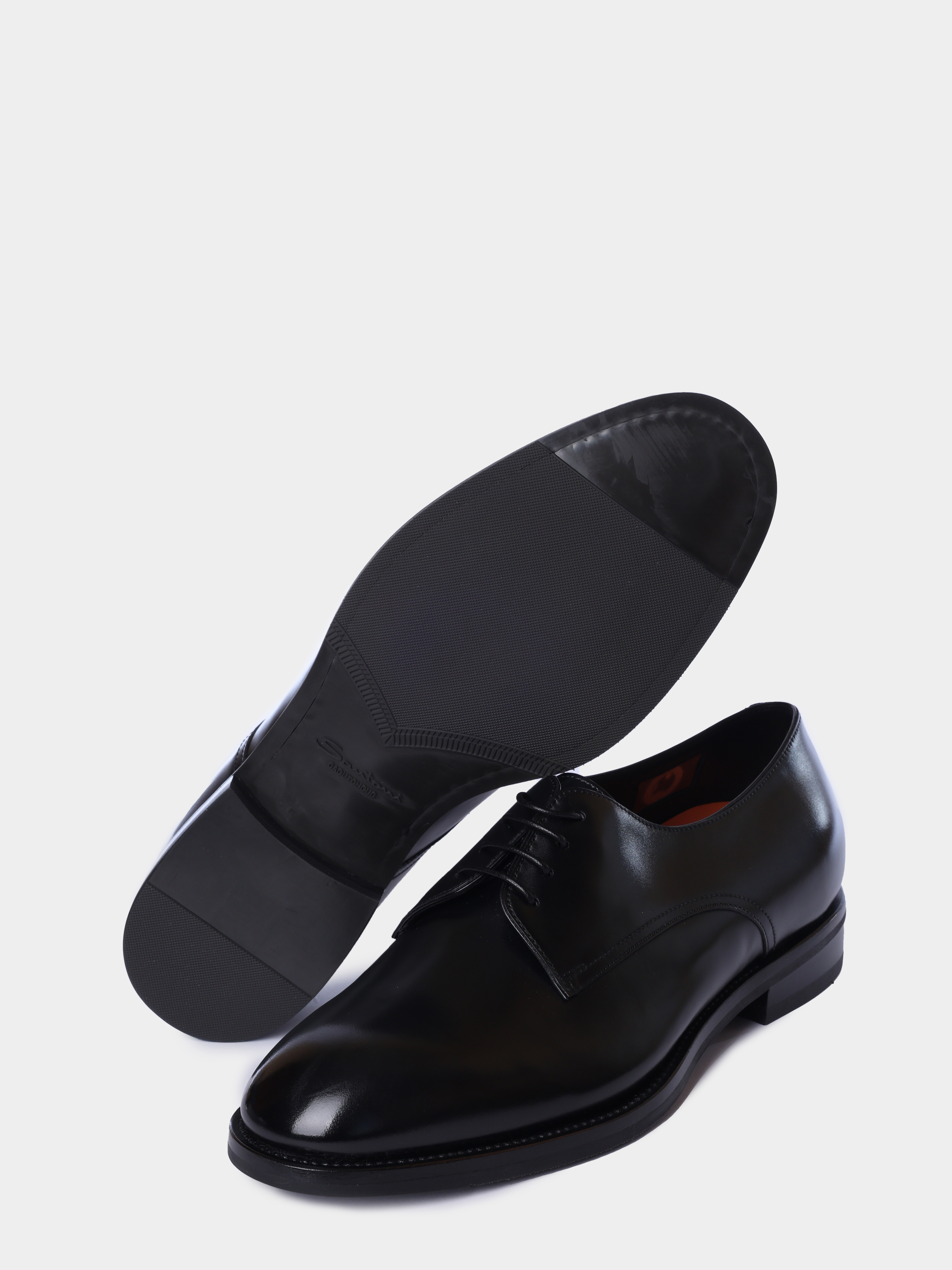 Дерби Santoni MCJG18597PI5HNTGN01 кожаные мужские — купить в интернет-магазине Verdistore