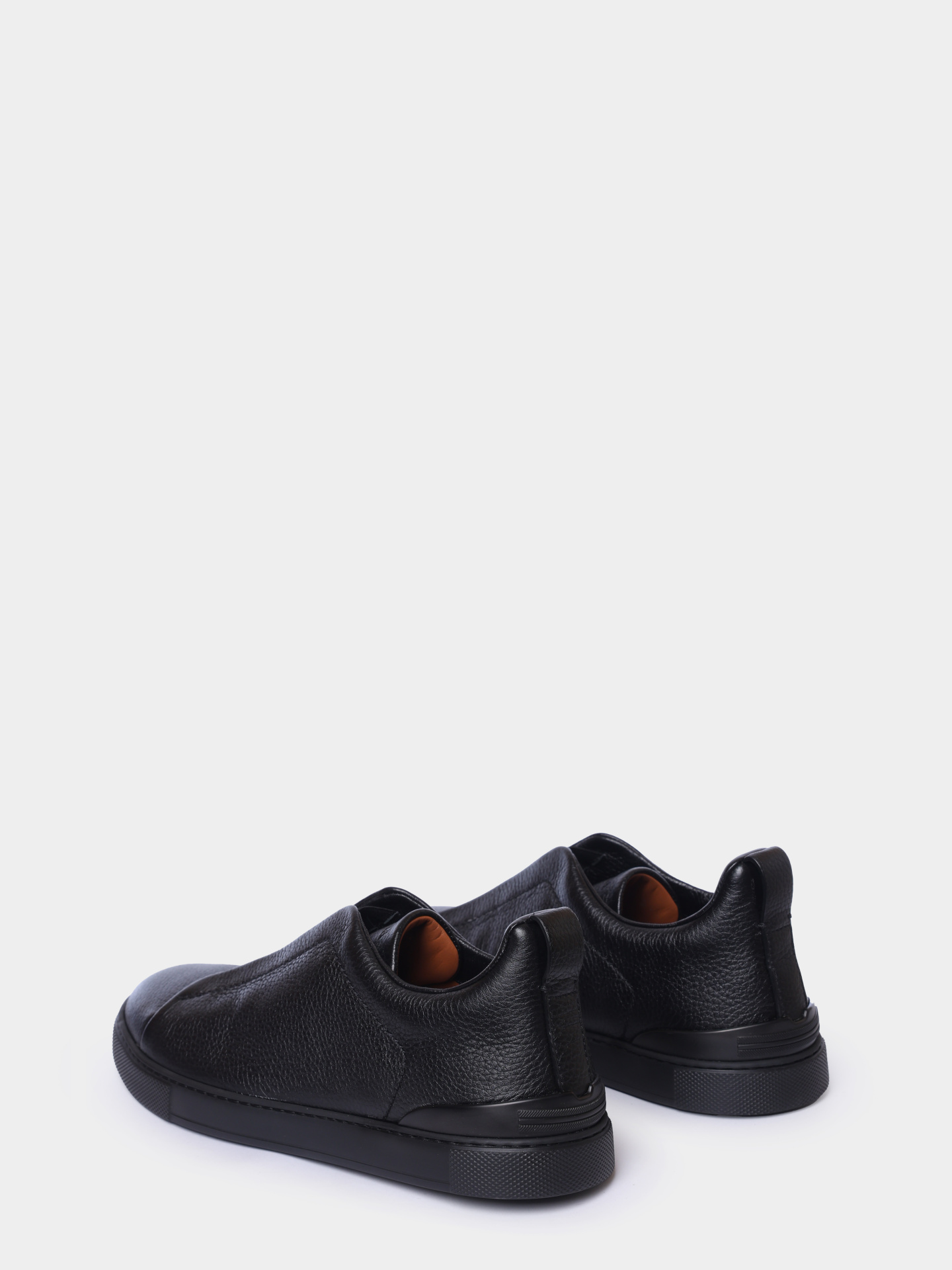 Кеды Zegna LHCVO S4667Z NEE кожаные мужские — купить в интернет-магазине Verdistore