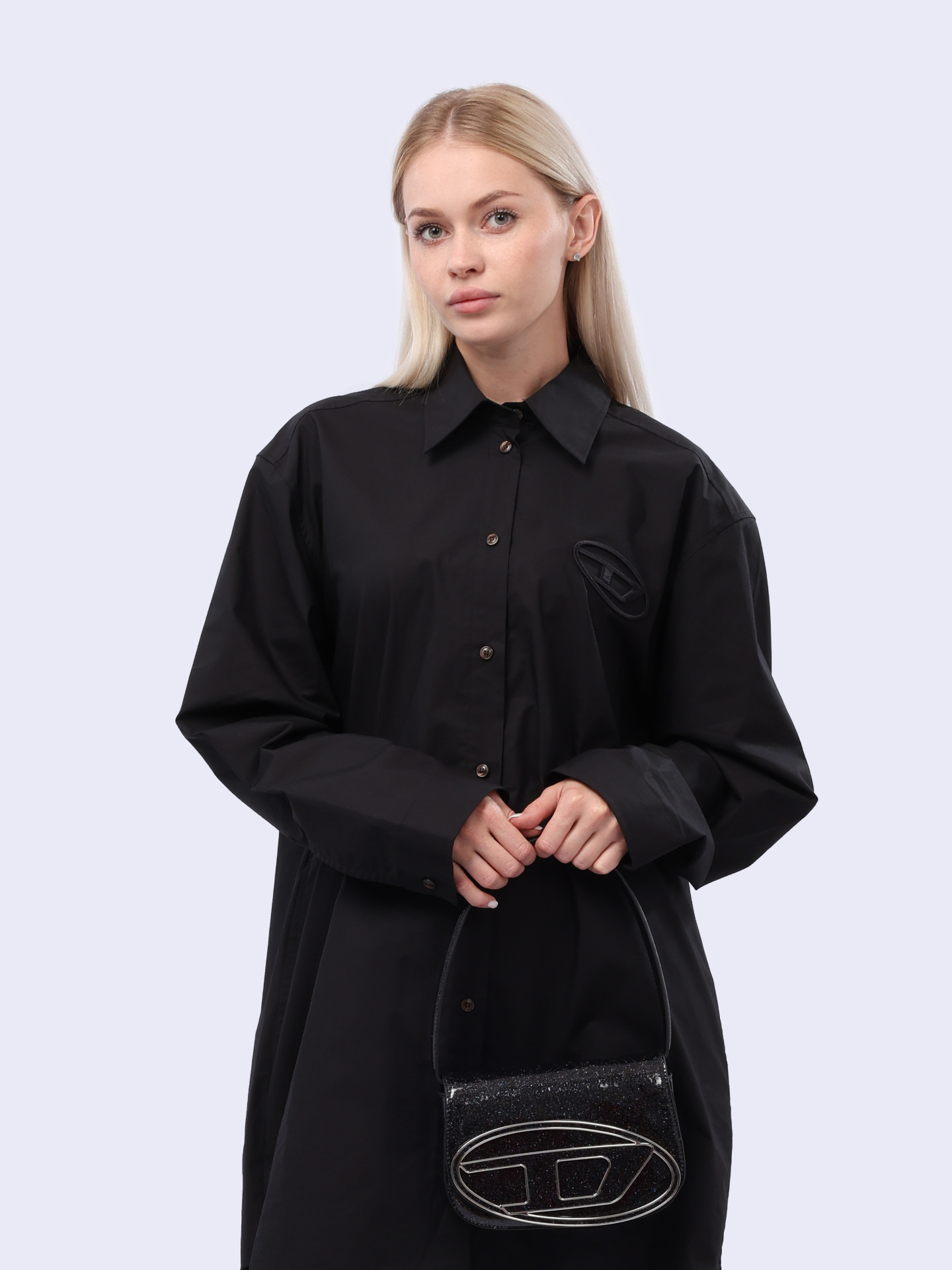 Рубашка Diesel A145680PCAL9XX удлиненная женская — купить в интернет-магазине Verdistore