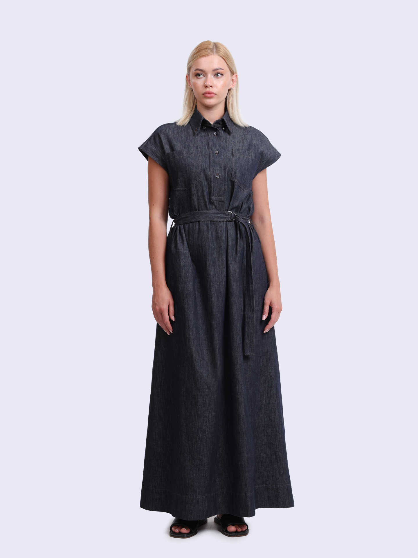 Платье Brunello Cucinelli MB125AHA92 C001 джинсовое женское — купить в интернет-магазине Verdistore