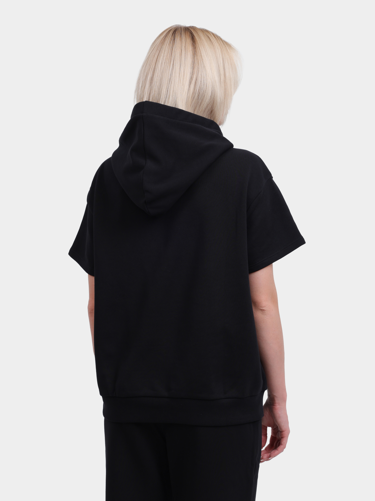 Худи Armani Exchange XW000161 AF11851 UC001 хлопковое женское — купить в интернет-магазине Verdistore