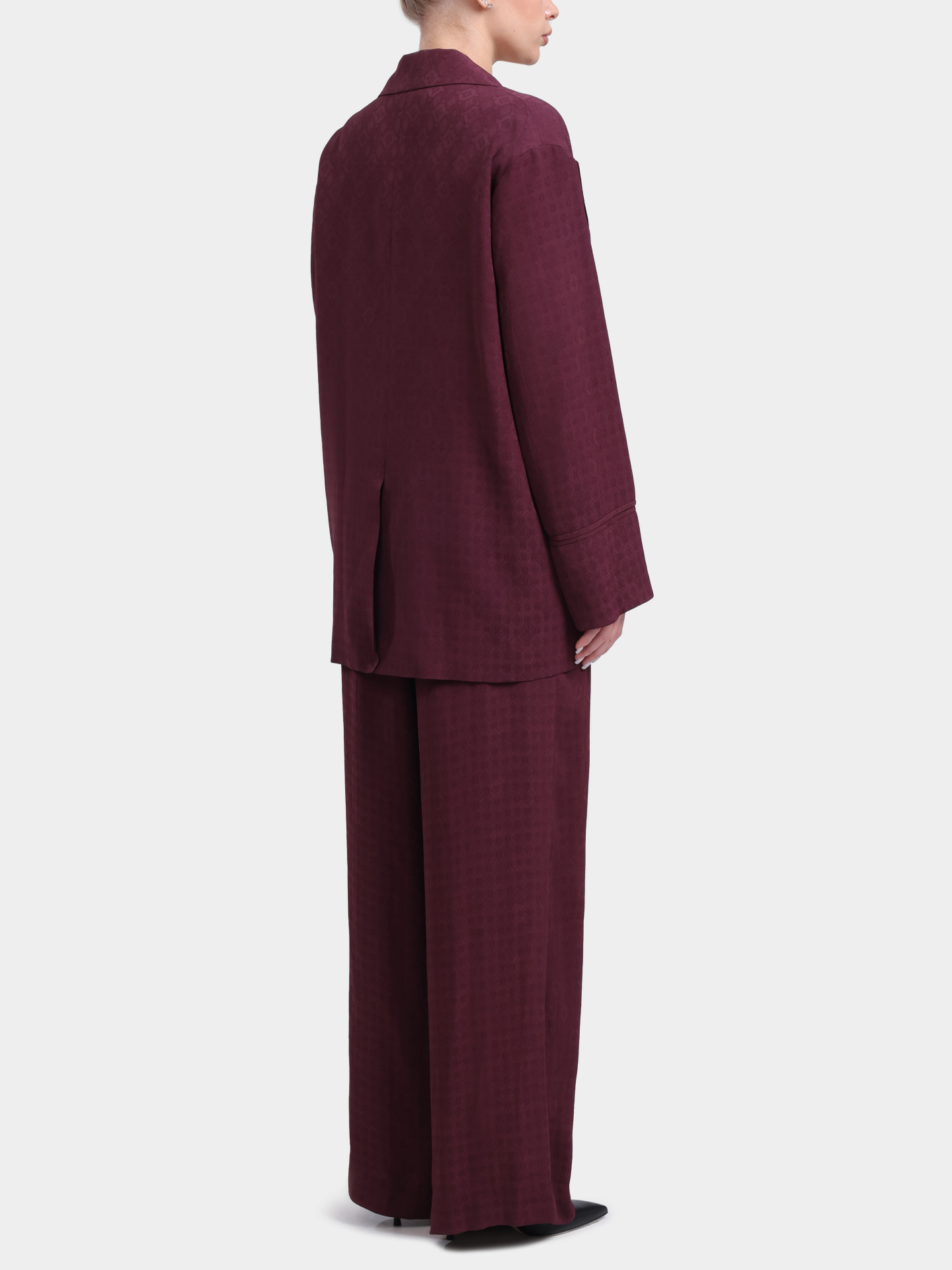 Брюки Pinko 106203 A33H RR7 бордовые женские — купить в интернет-магазине Verdistore