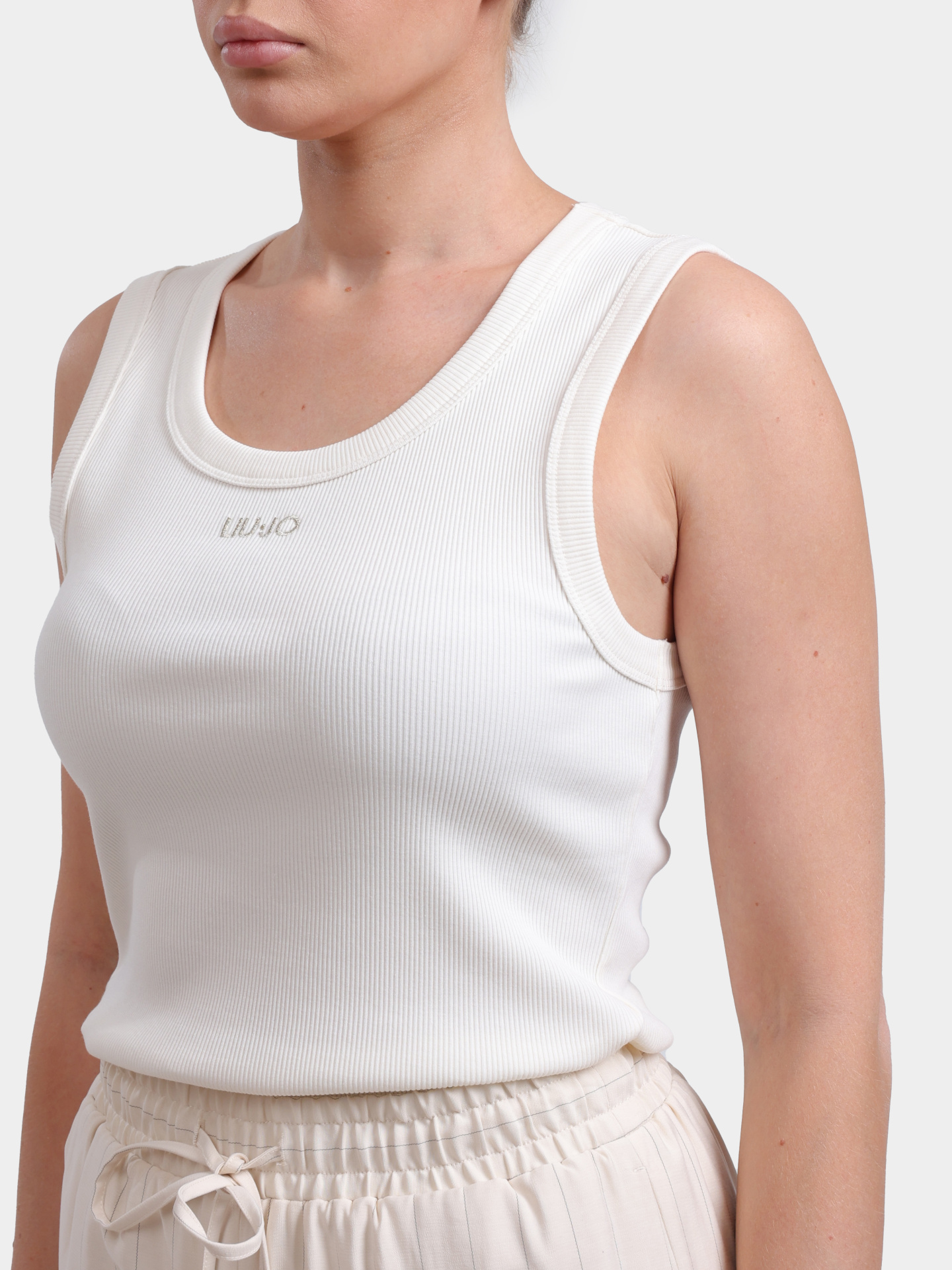 Топ Liu-Jo TA6097 J4822 10105 хлопковый женский — купить в интернет-магазине Verdistore