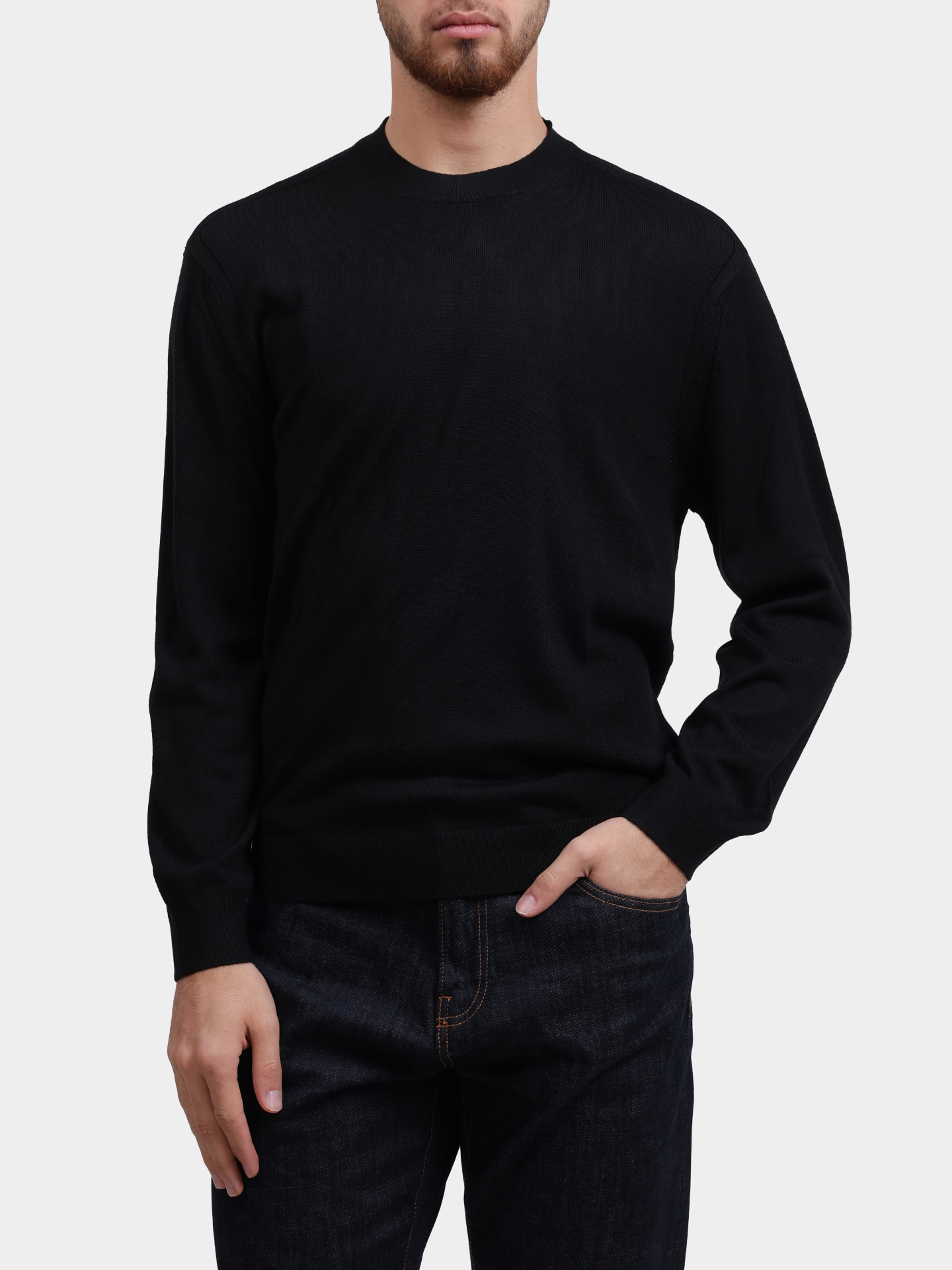 Свитшот Armani Exchange XM001878 AF11982 UC001 черный мужской — купить в интернет-магазине Verdistore