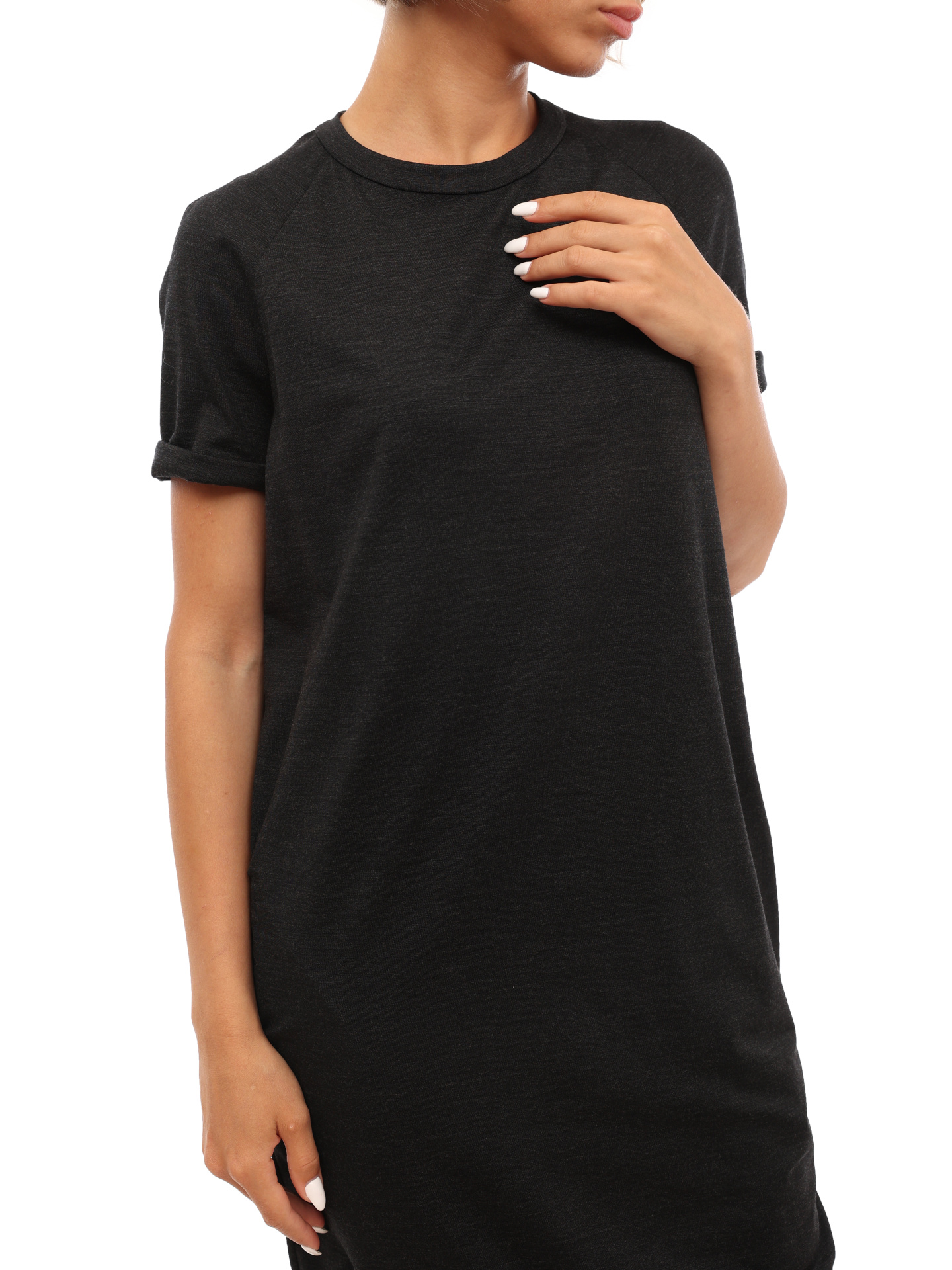 Платье Brunello Cucinelli XMA934AS191 комбинированное женское — купить в интернет-магазине Verdistore