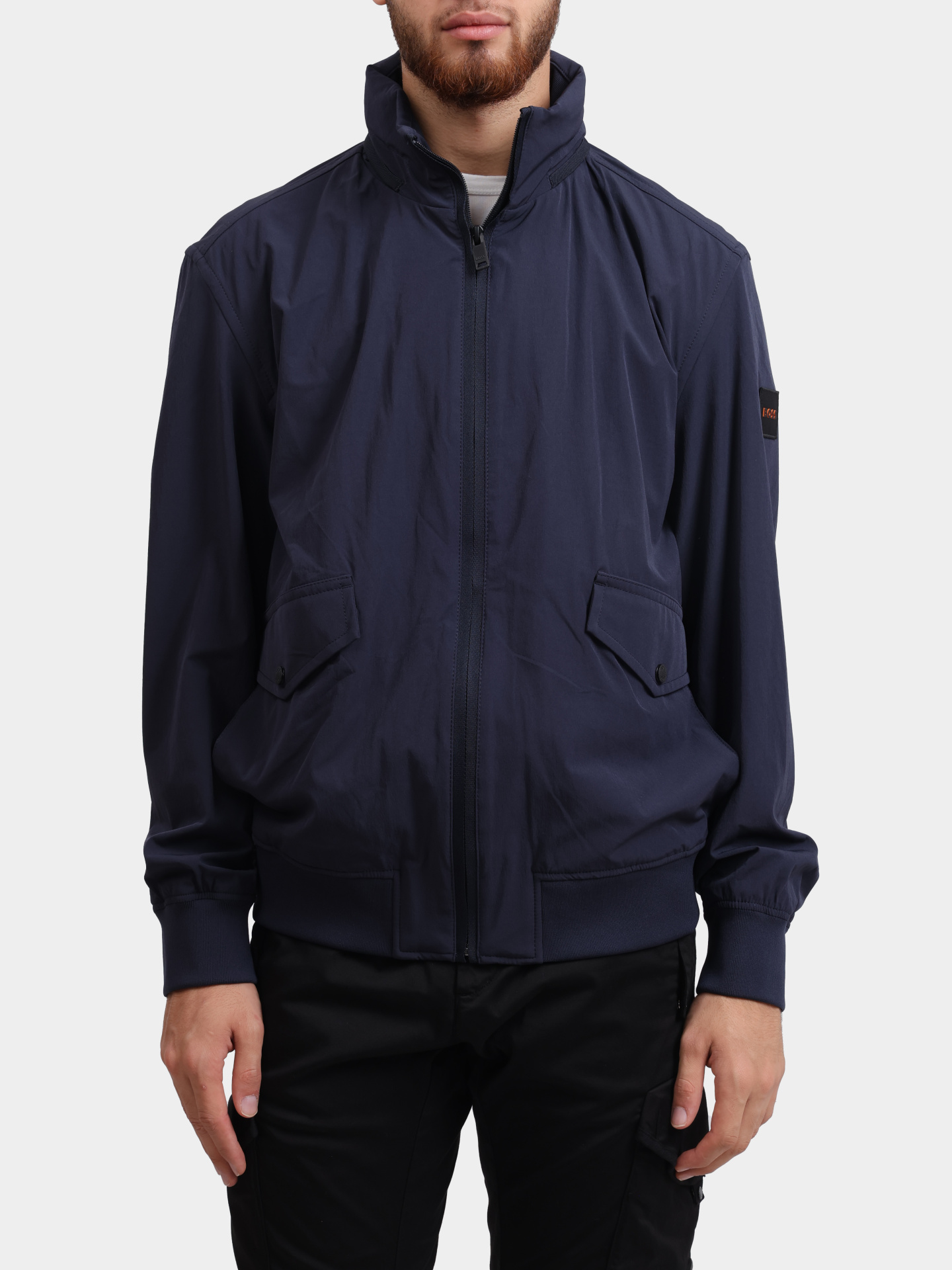 Куртка Boss 50543389 404 темно-синяя мужская — купить в интернет-магазине Verdistore