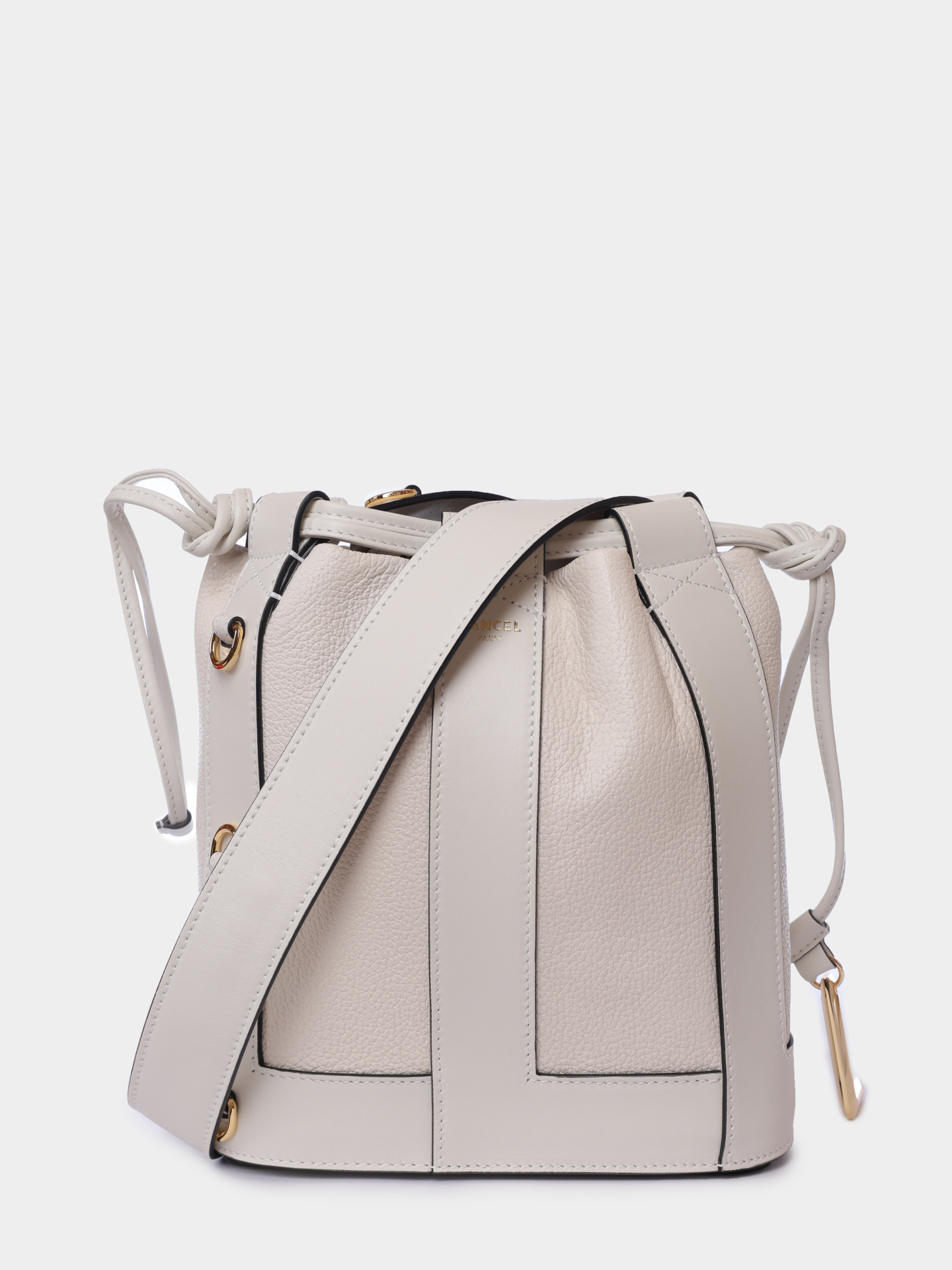 Сумка Lancel A13357 34 белая женская из кожи  — купить в интернет-магазине Verdistore