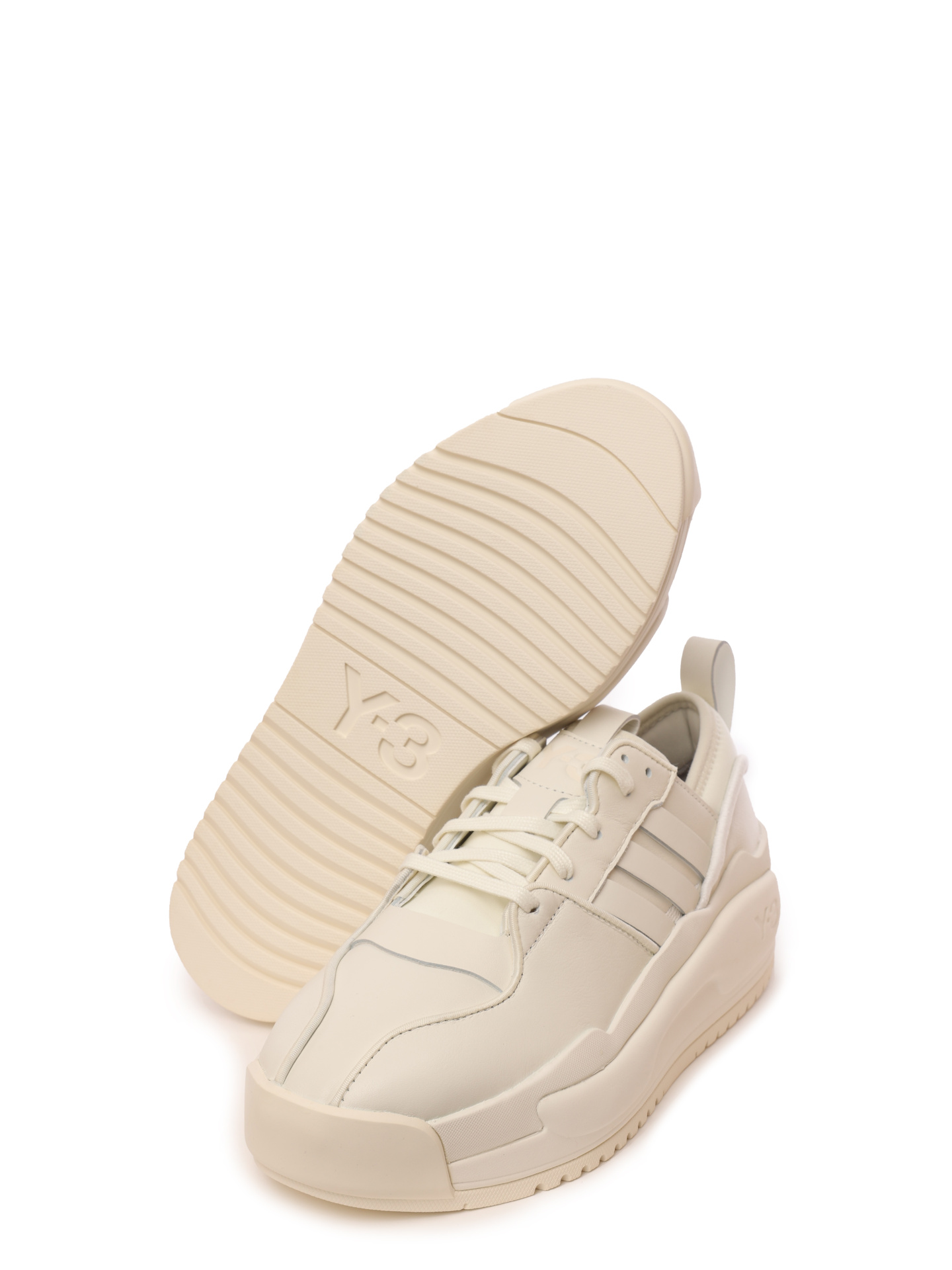 Кроссовки белые массивные на шнурках — купить в интернет-магазине Verdistore