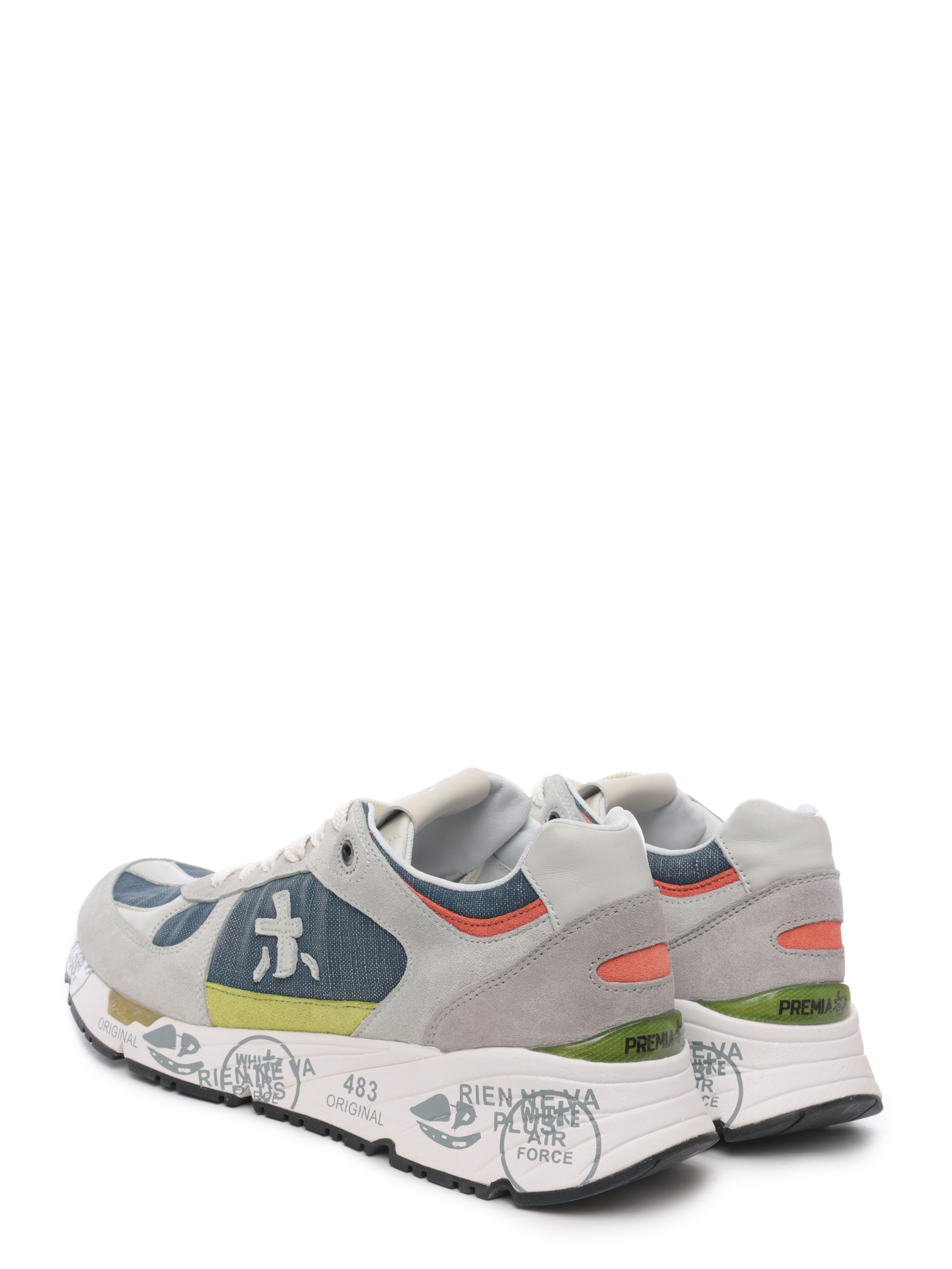 Кроссовки комбинированные на белой подошве спортивные — купить в интернет-магазине Verdistore