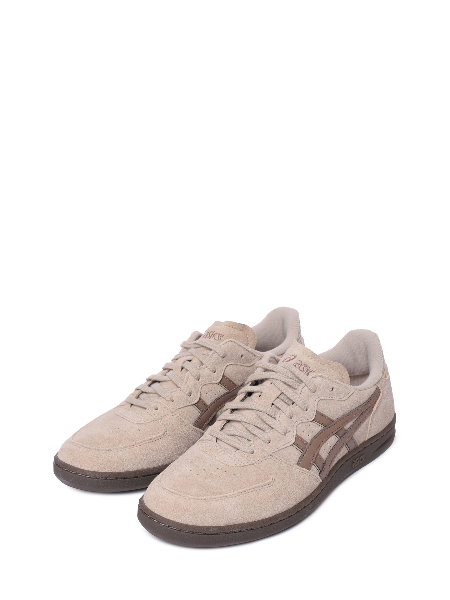 Кеды Asics 1203A452 021 бежевые мужские из замши — купить в интернет-магазине Verdistore