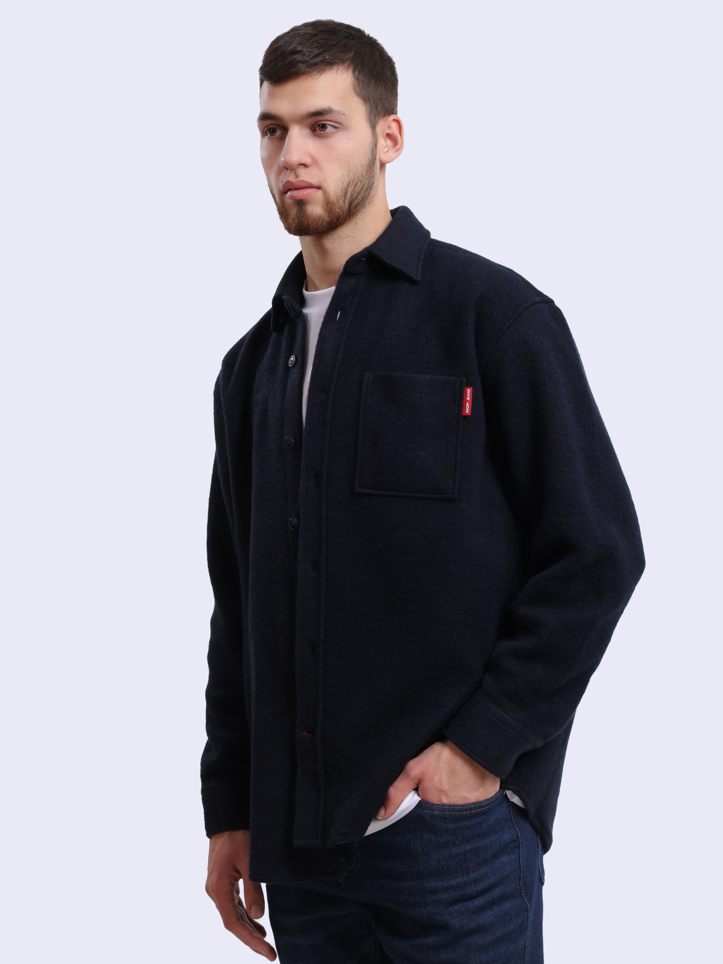 Рубашка Joop! 15 JJSH-145Hako 10018609 401 темно-синяя мужская — купить в интернет-магазине Verdistore