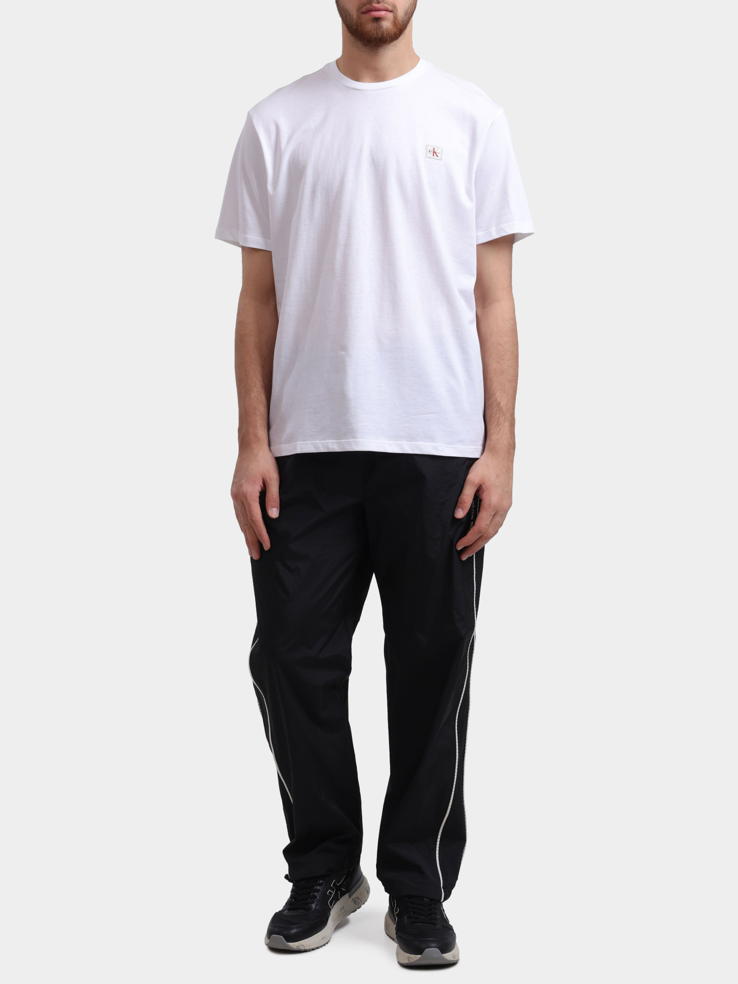 Футболка Calvin Klein Jeans LV04RC272G YAF хлопковая мужская — купить в интернет-магазине Verdistore