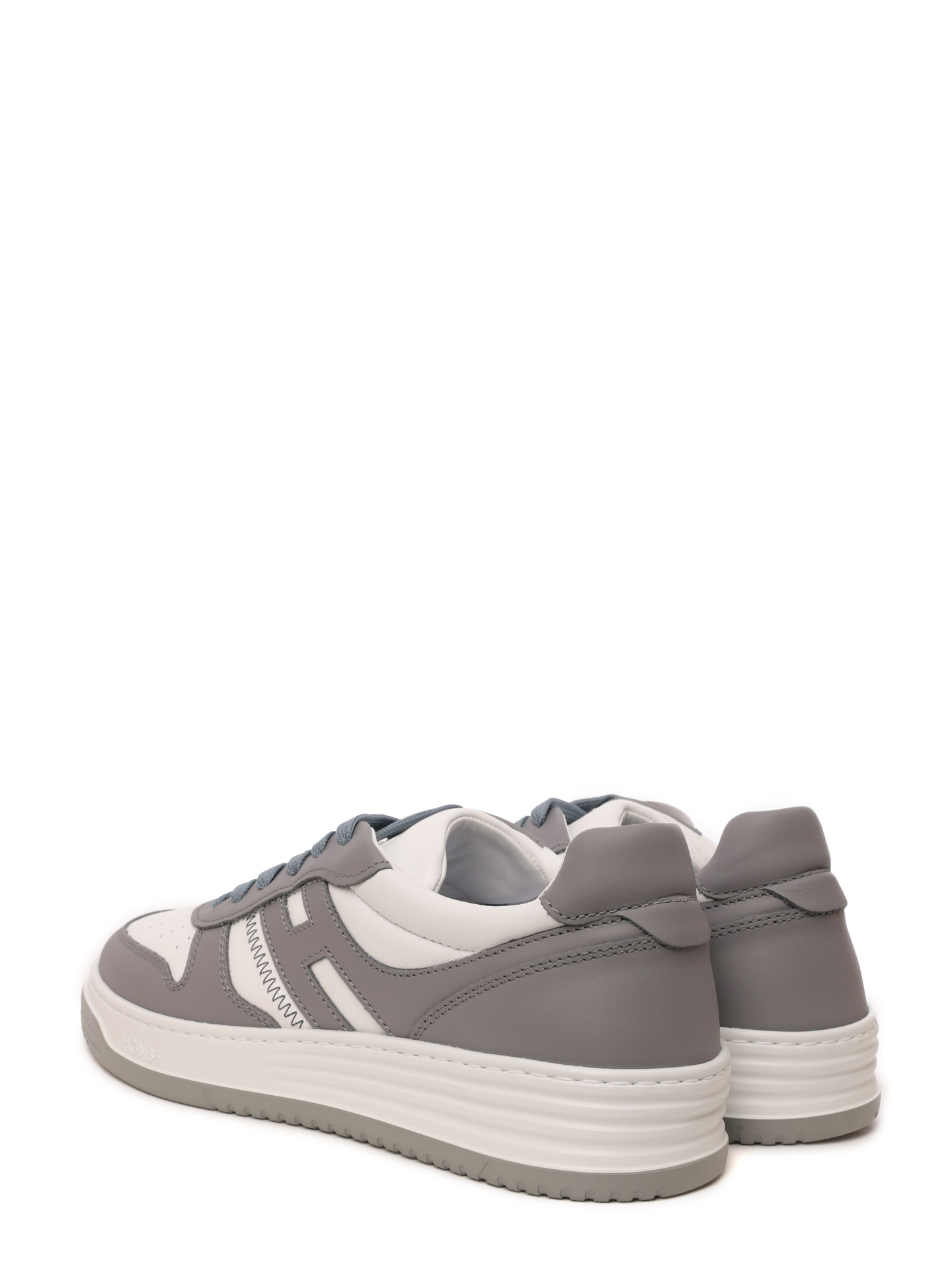 Кеды белые с серыми накладками  — купить в интернет-магазине Verdistore