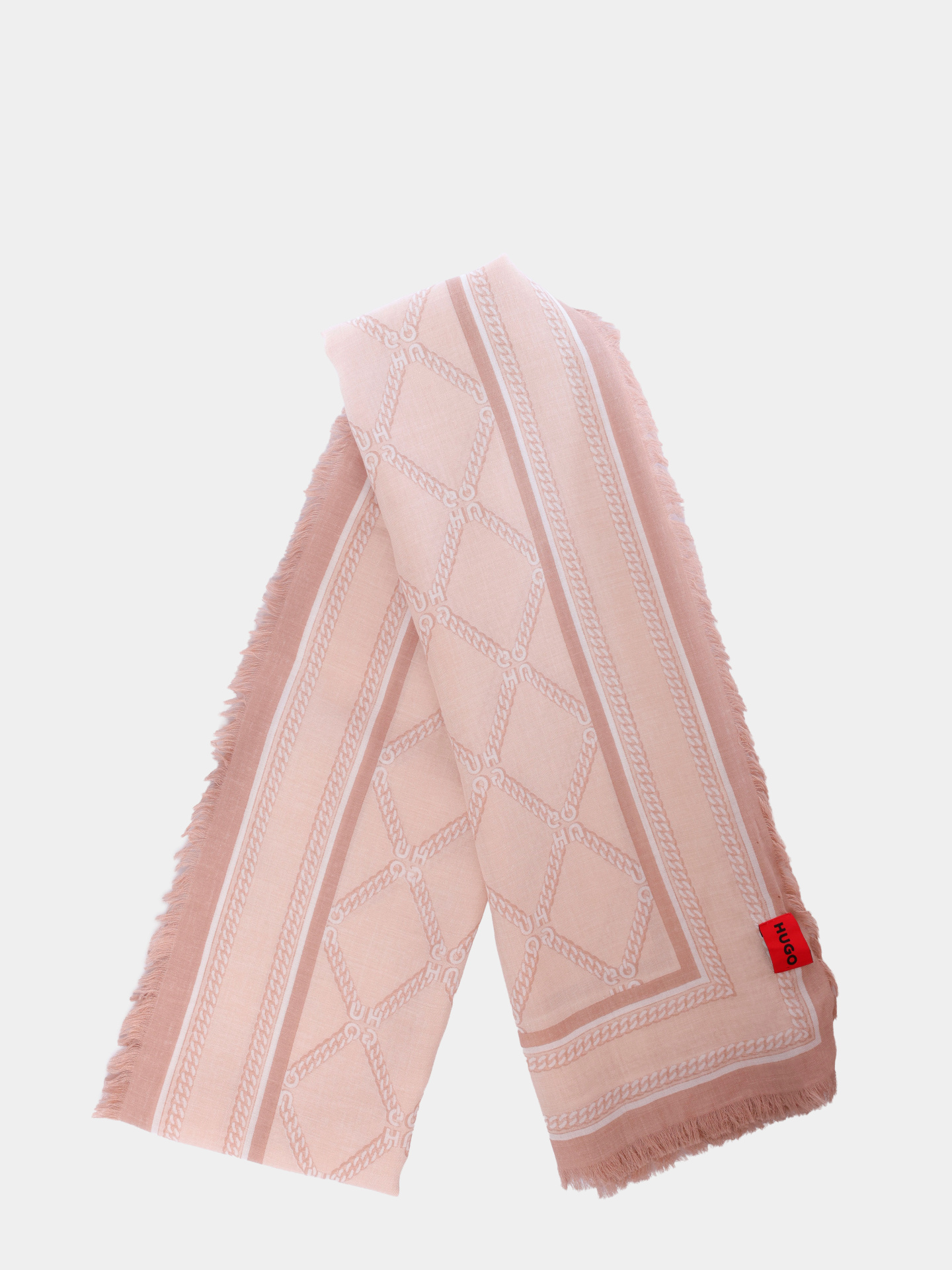 Платок Hugo 50517680 002 бежевый женский — купить в интернет-магазине Verdistore